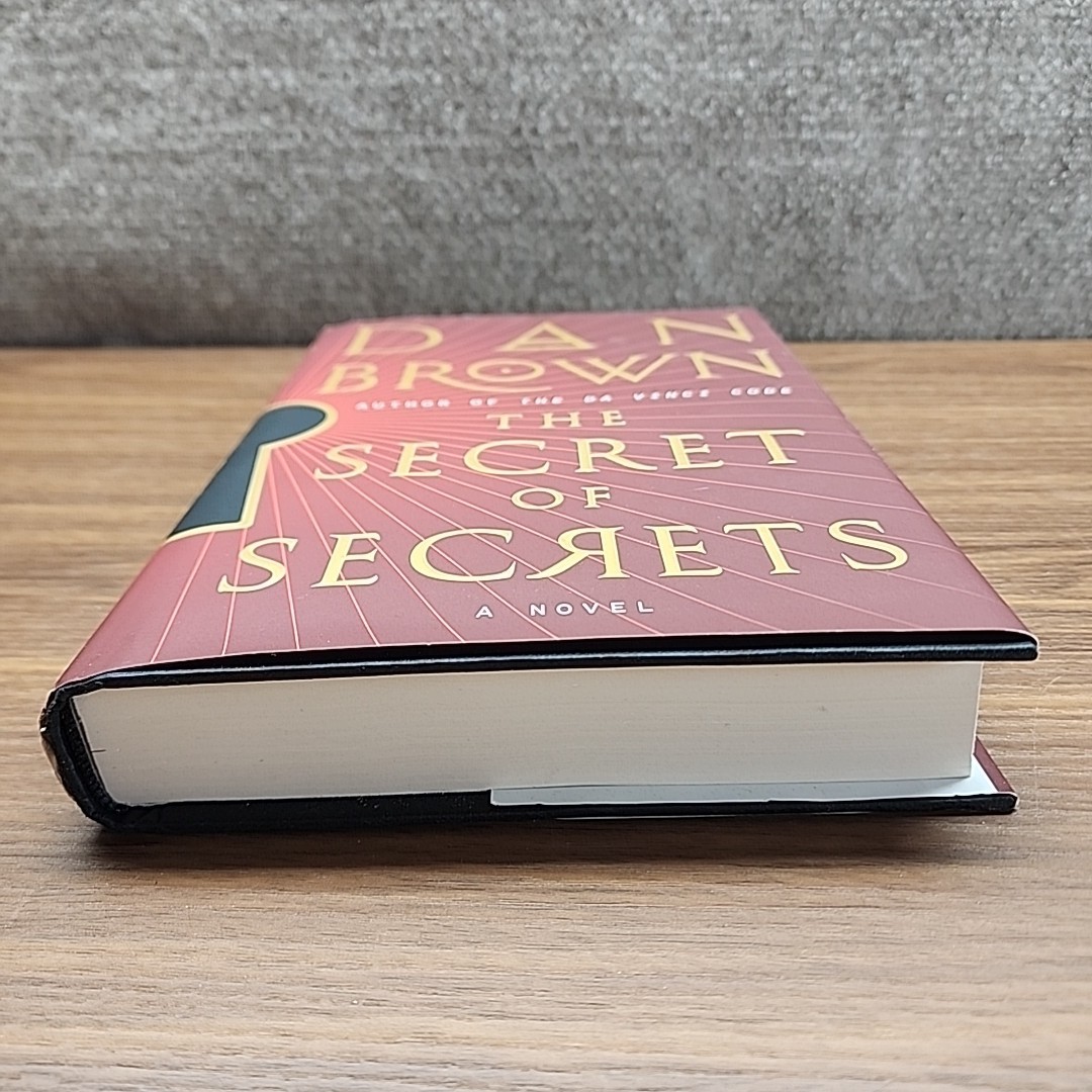 The Secret of Secrets: A Novel (Robert Langdon) HC, Author Of Da Vinci Code DJ