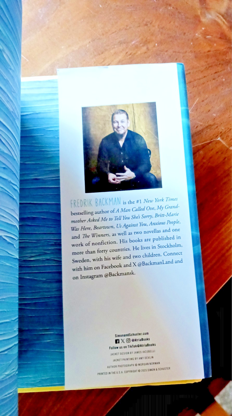 My Friends (Fredrik Backman) HC/DJ, 1st Edition, 2025-Beauty!