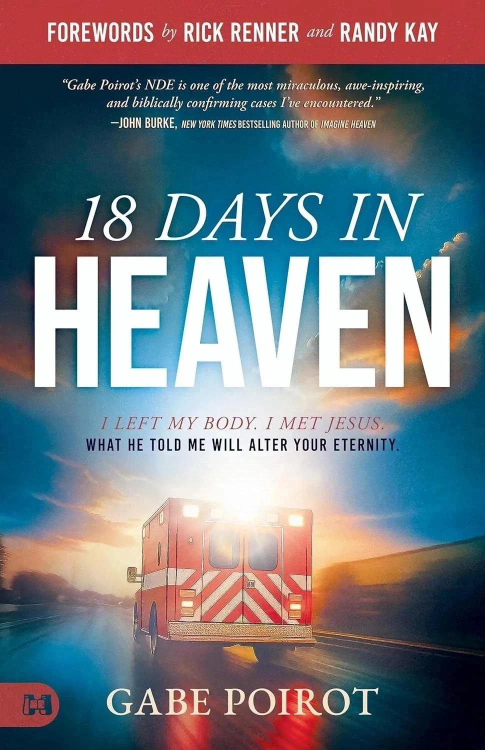 18 Days in Heaven: I Left My Body. I Met Jesus. paperback 📗✔📚