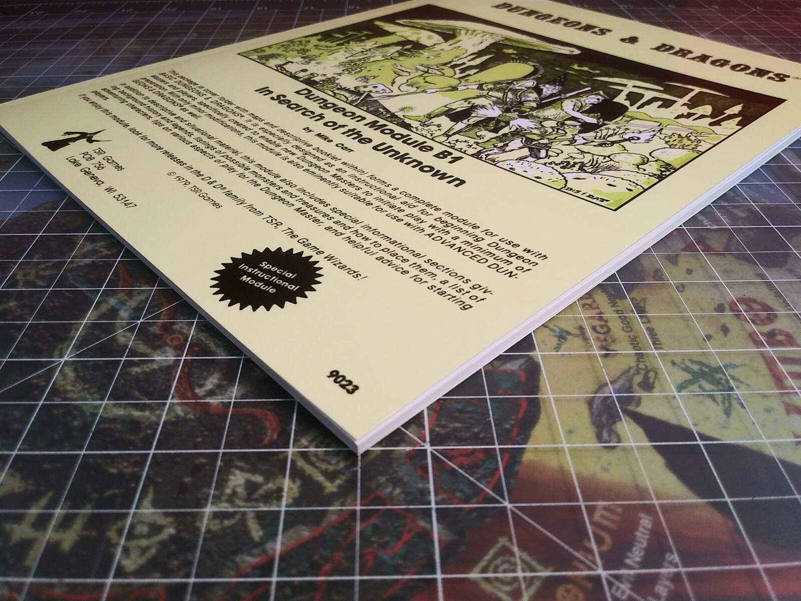 B1 In Search of the Unknown – Dungeons & Dragons – AD&D – D&D