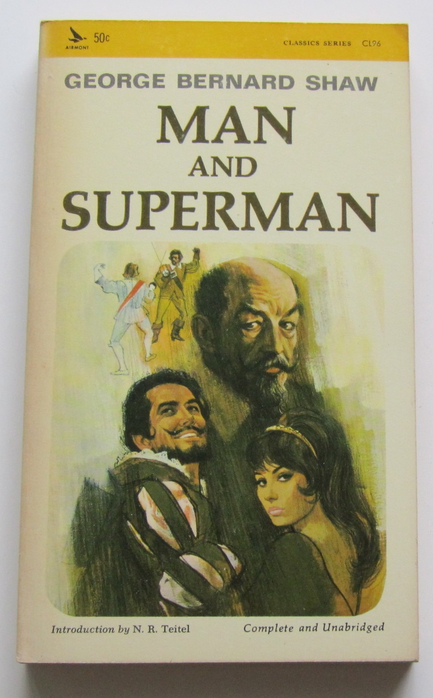 Man and Superman George Bernard Shaw PB Airmont (1965)
