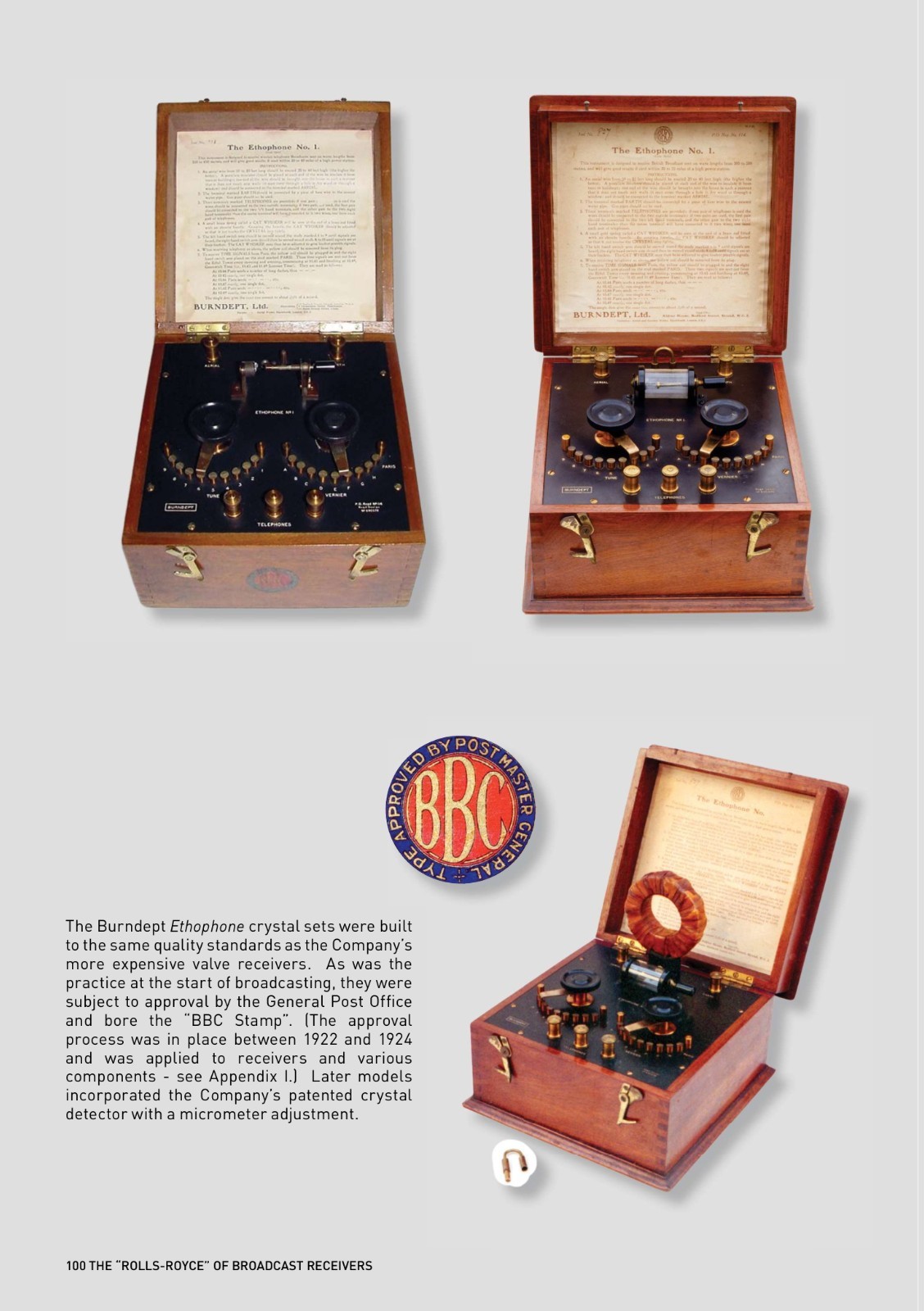 Early vintage radio: Burnham and the Burndept Wireless Companies 1922-1928