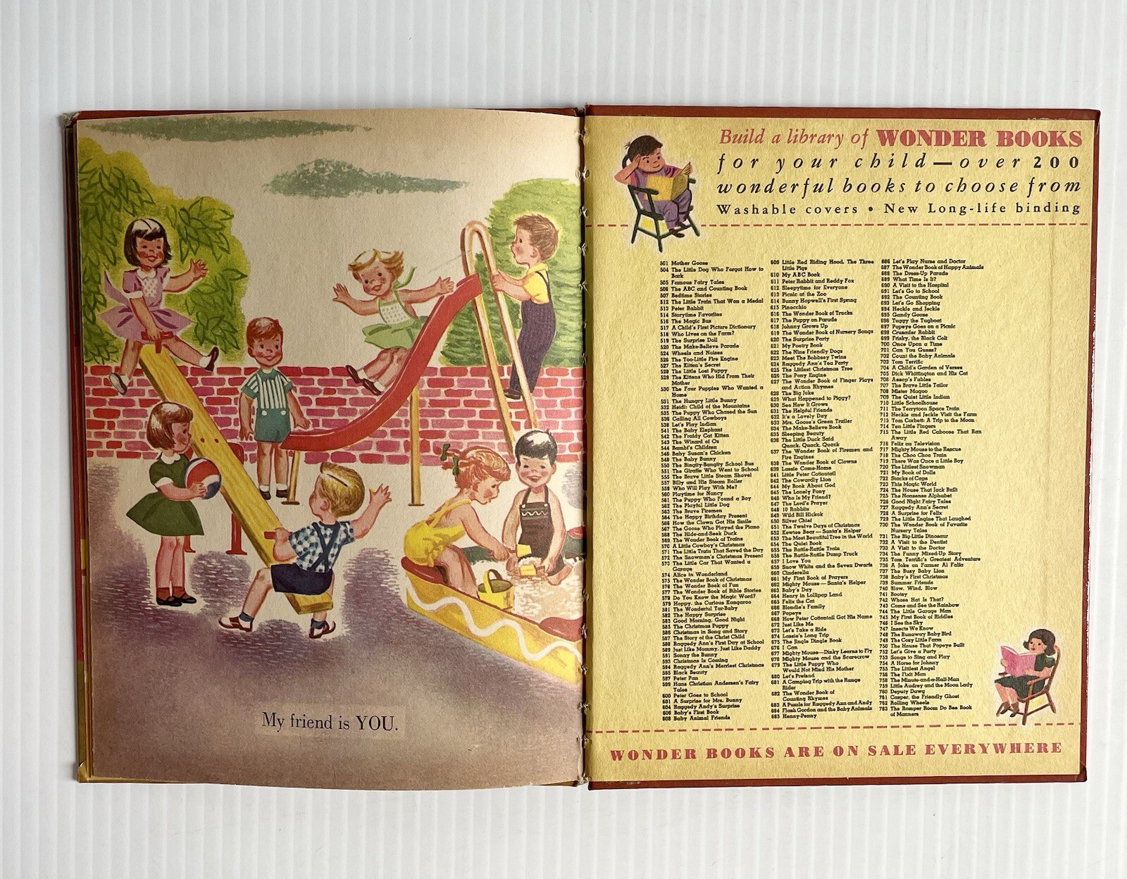 Lot 7 Vintage Children’s Wonder Books- Popeye, Bunny Hopwell, Wizard Of Oz Etc.
