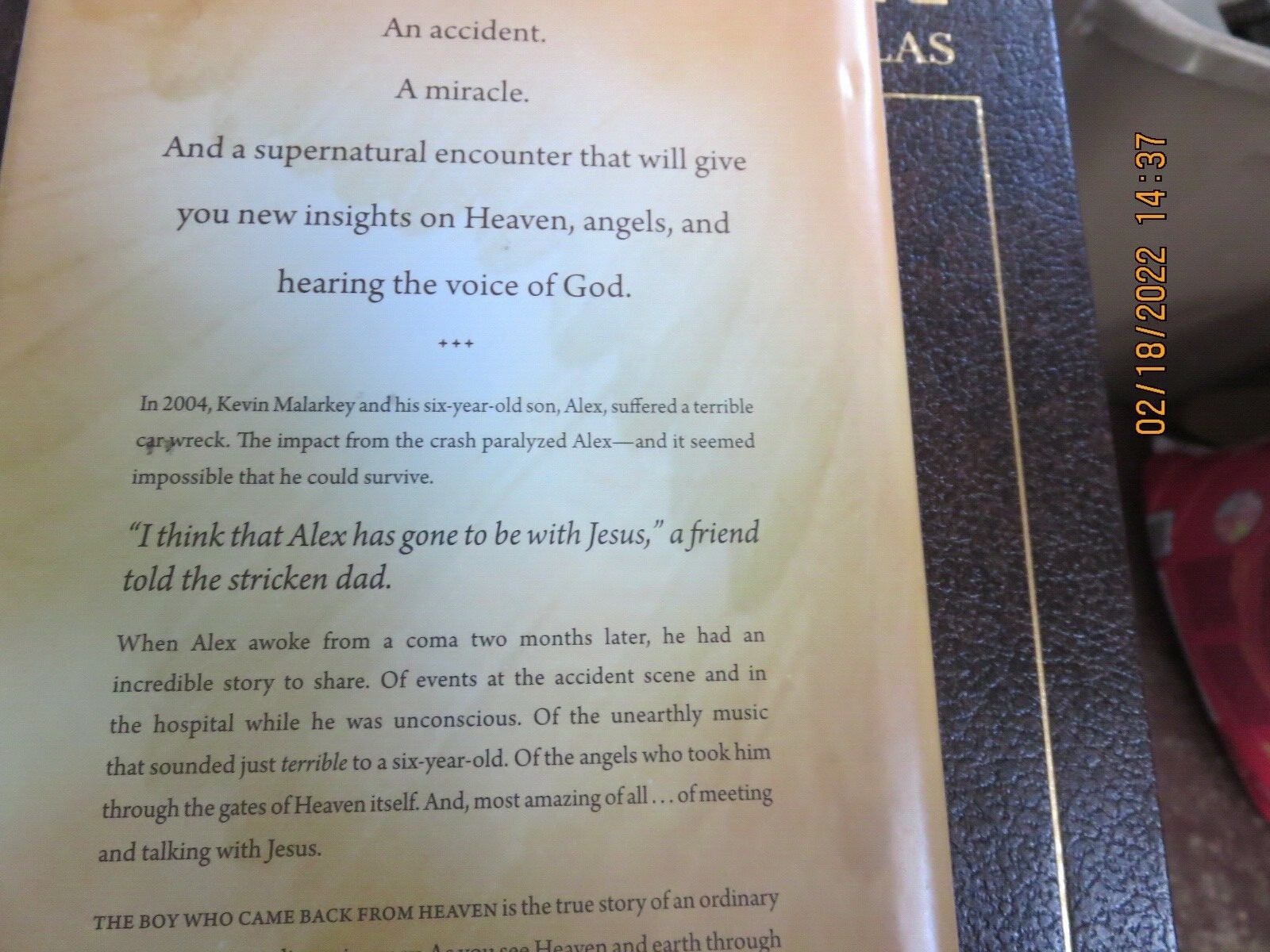 The Boy Who Came Back from Heaven : A Remarkable Account of Miracles,..#R4-90