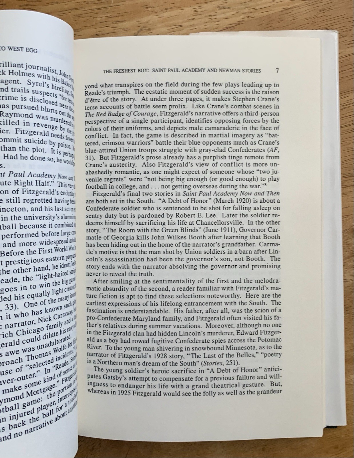 The Winding Road to West Egg: The Artistic Development of F. Scott Fitzgerald