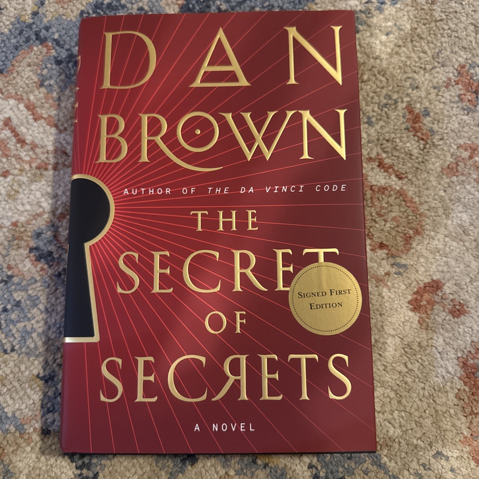 The Secret of Secrets by Dan Brown First Edition| SIGNED by Author