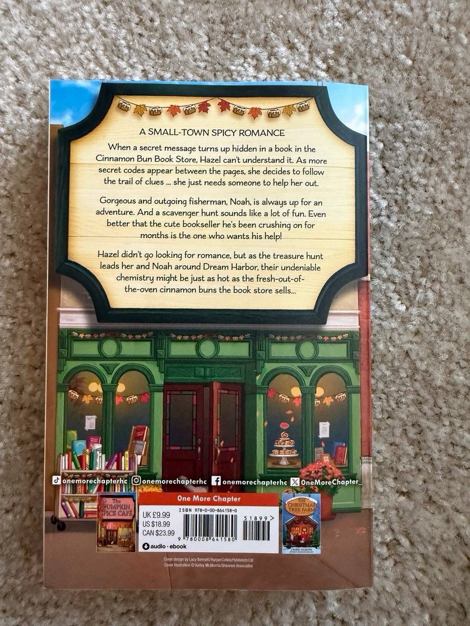 Laurie Gilmore The Cinnamon Bun Book Store 2024 UK-B PB Dream Harbor YA Romance
