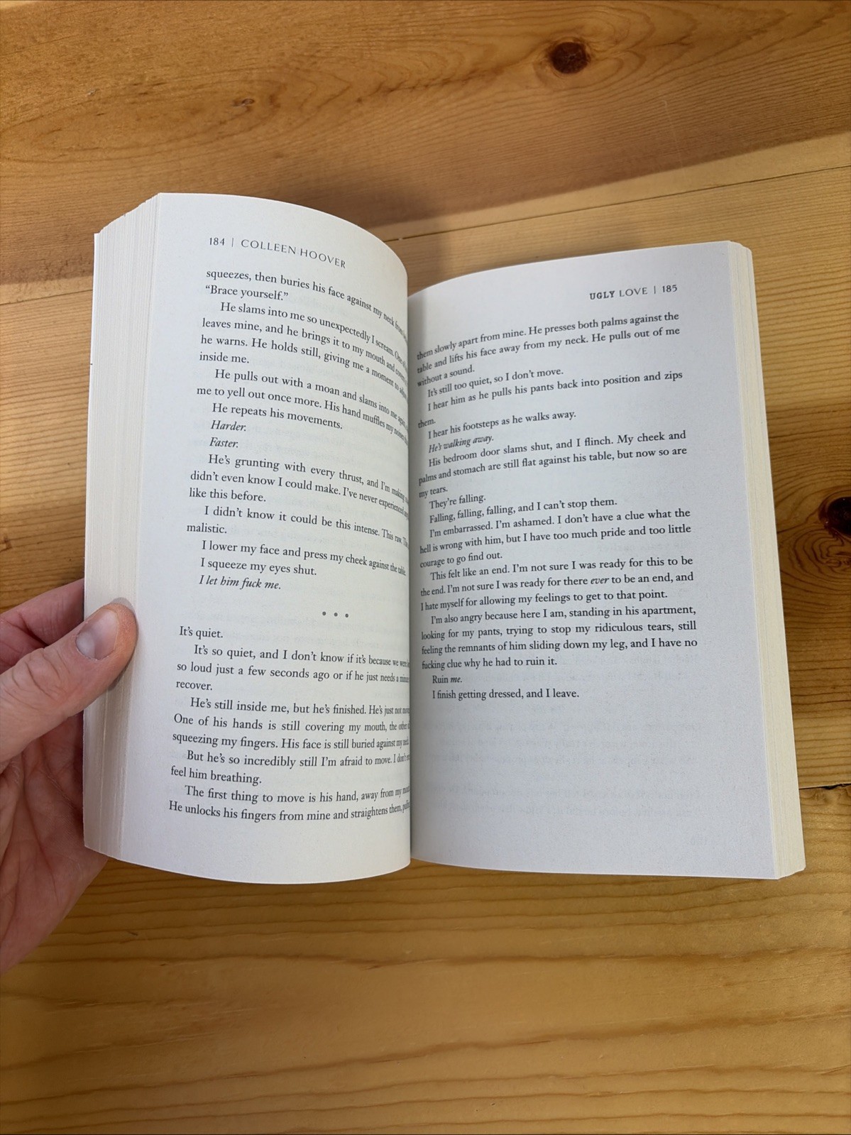 Ugly Love: A Novel – Paperback By Hoover, Colleen – VERY GOOD No Writing/marking
