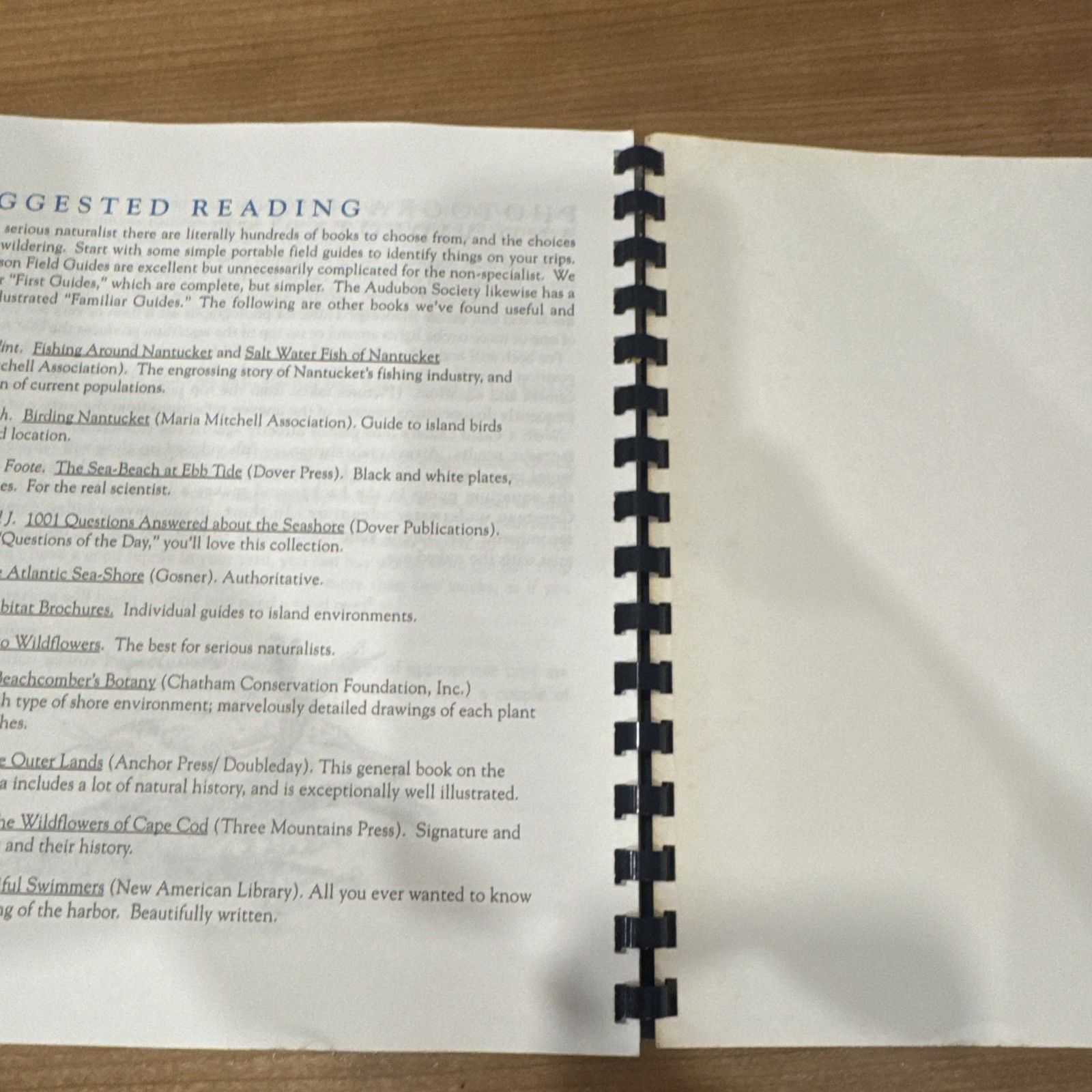 Rare Exploring Nature on Nantucket” by Corinne and Kim Roosevelt Signed 1993