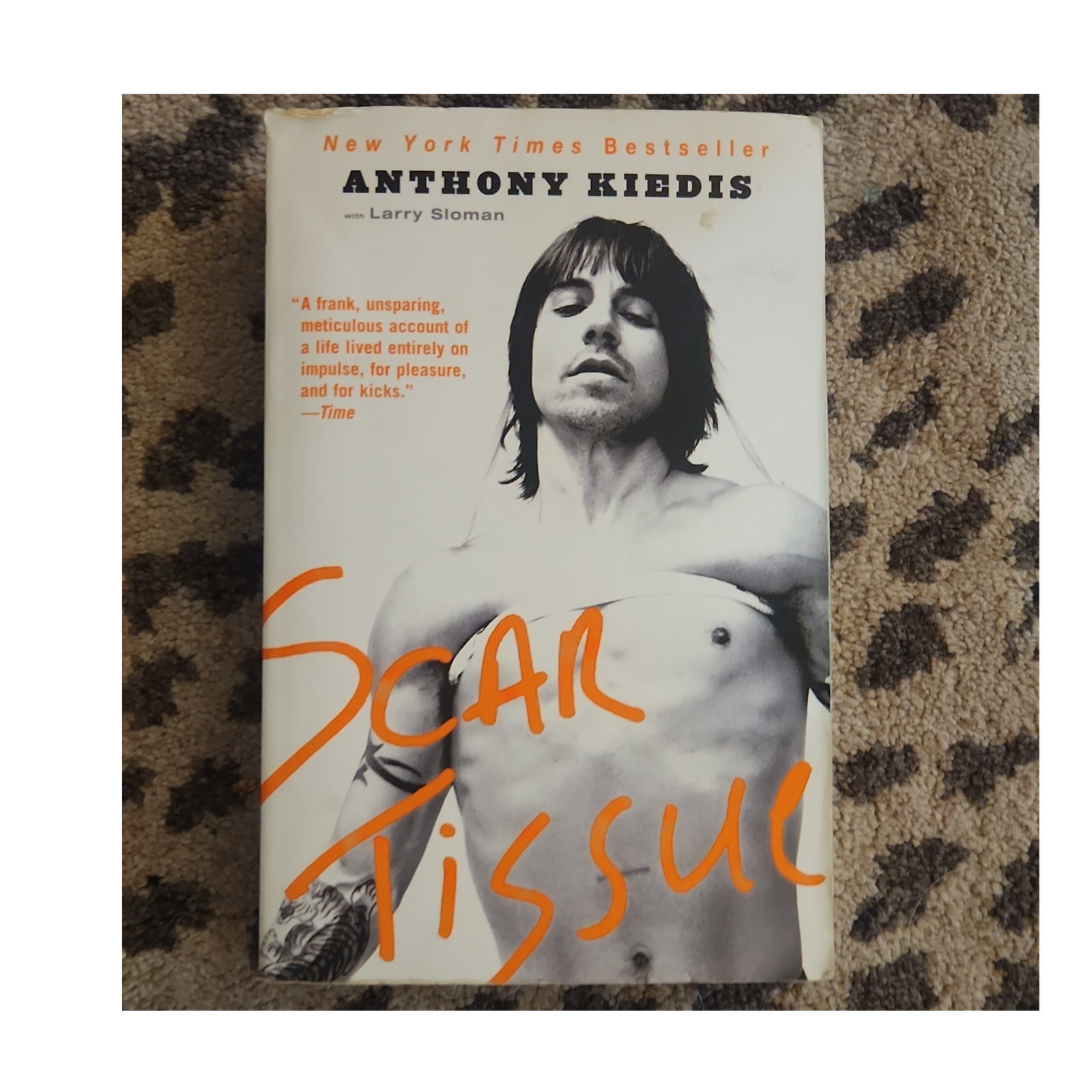 Anthony Kiedis & Larry Sloman Scar Tissue Paperback Hyperion 2004 Memoir