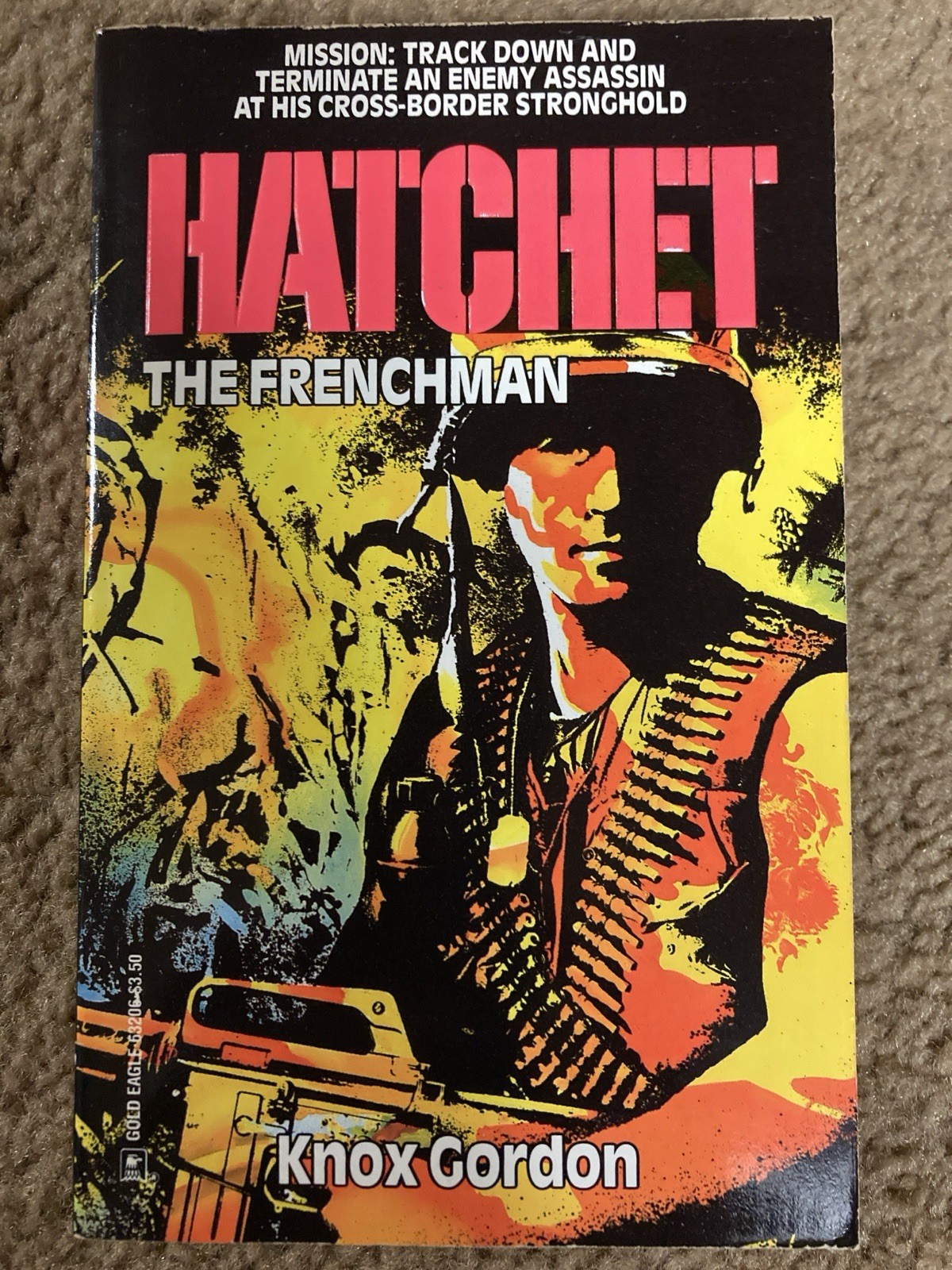 “Hatchet” By Knox Gordon Complete 4 Book Vintage Series Paperbacks 1991-1992