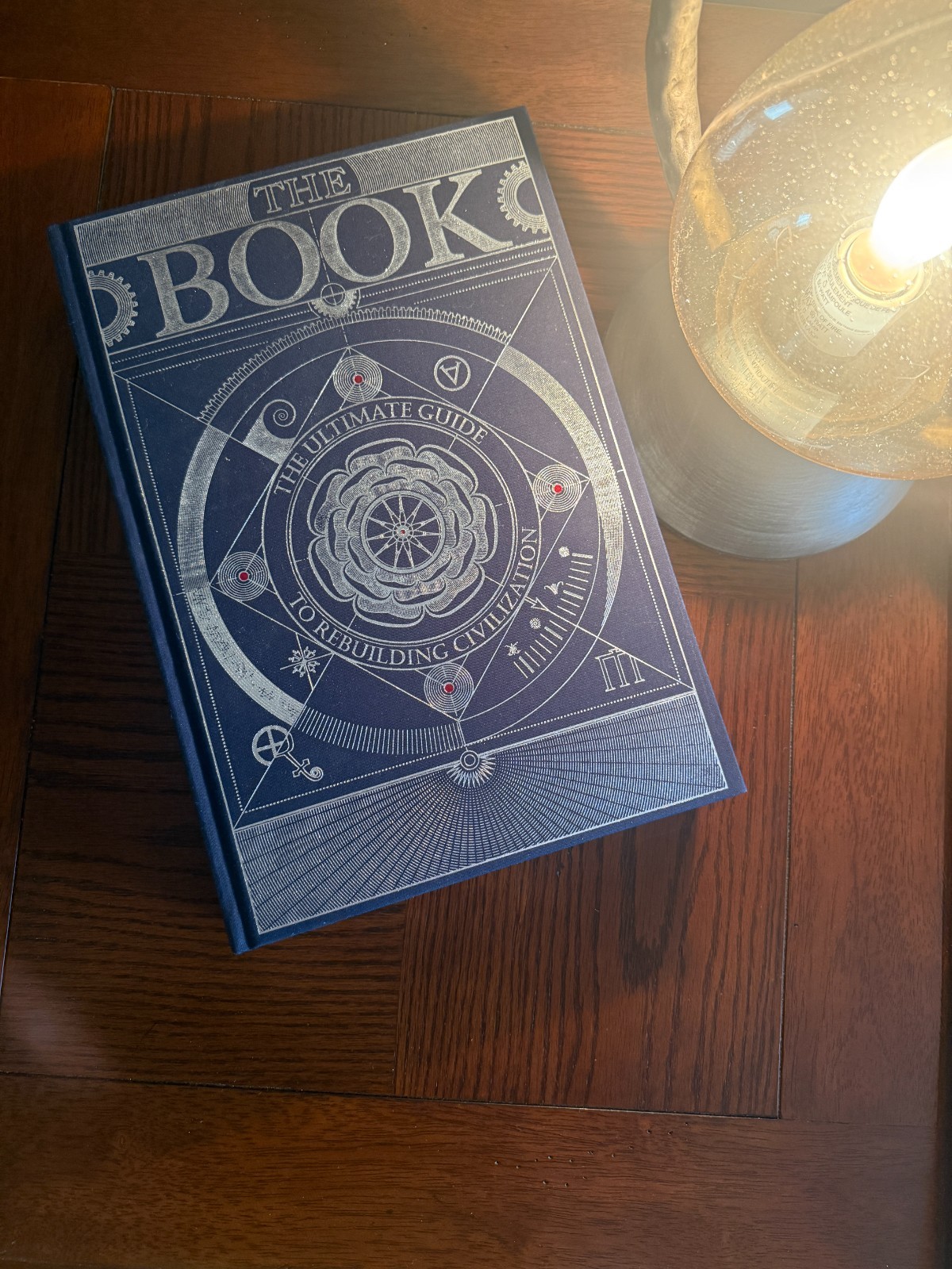 The Book. The Ultimate Guide to Rebuilding a Civilization. Hardcover. Brand New.