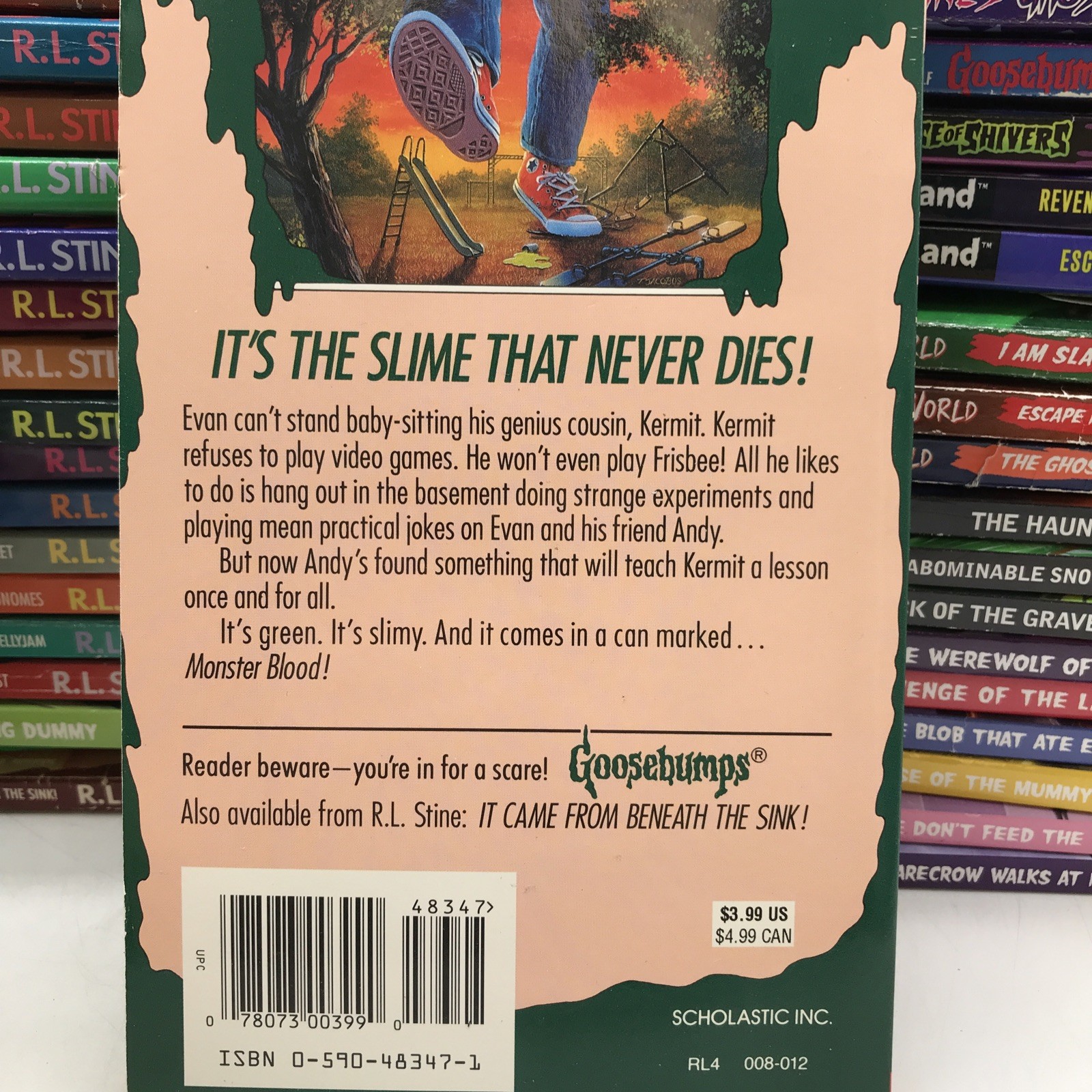 Lot of 55 Goosebumps Paperback Book Lot R L Stine Scholastic-90’s & 2000’s Mixed