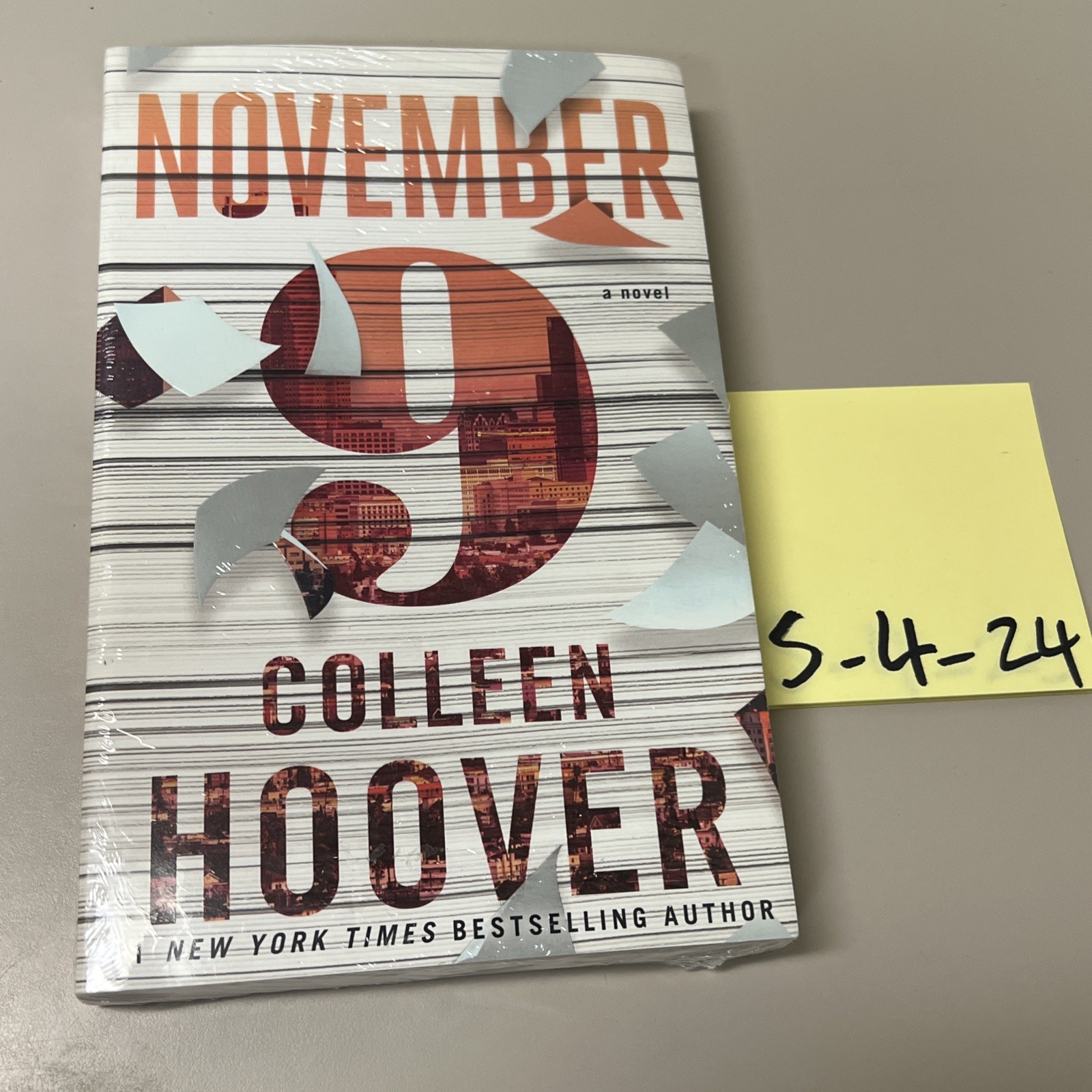 November 9: A Novel – Paperback By Hoover, Colleen