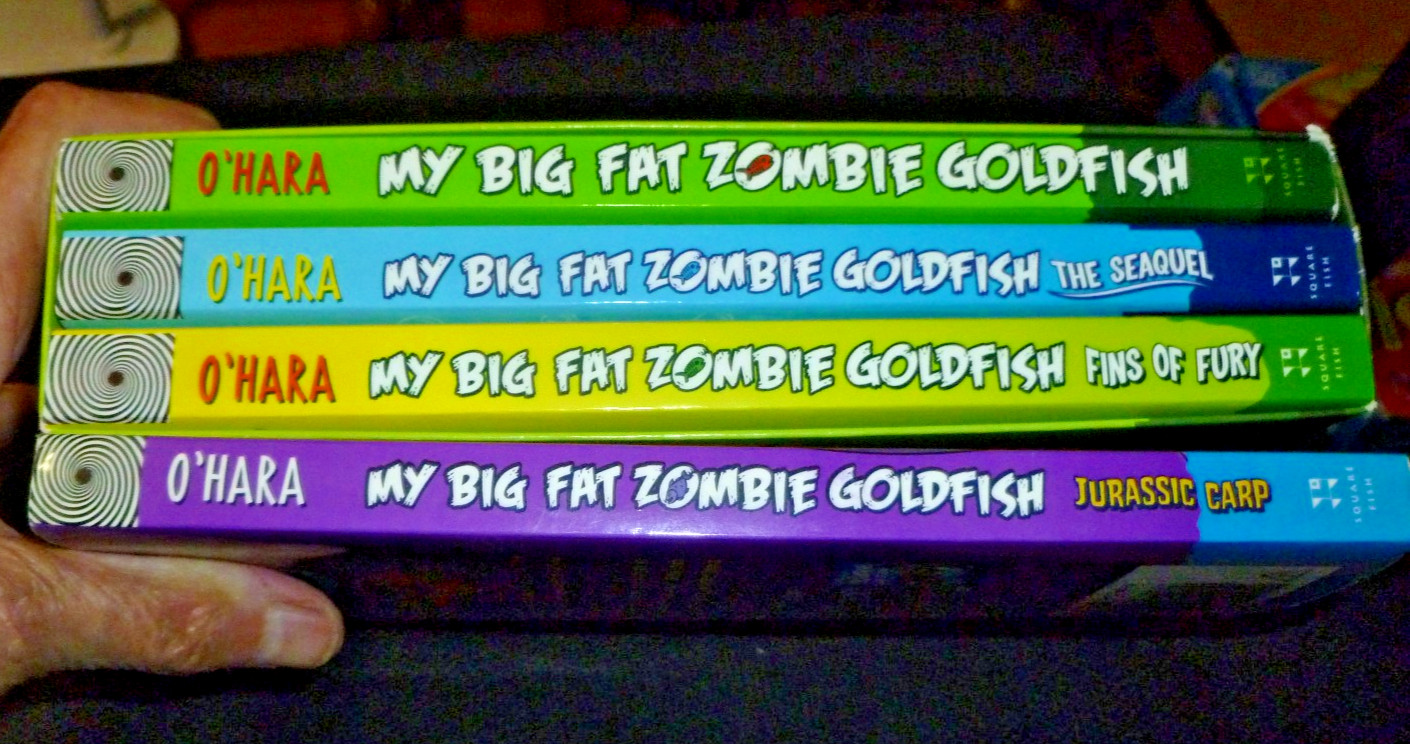 My Big Fat Zombie Goldfish Box Set + 1 (total 4 books) Mo O’Hara Square Fish NY