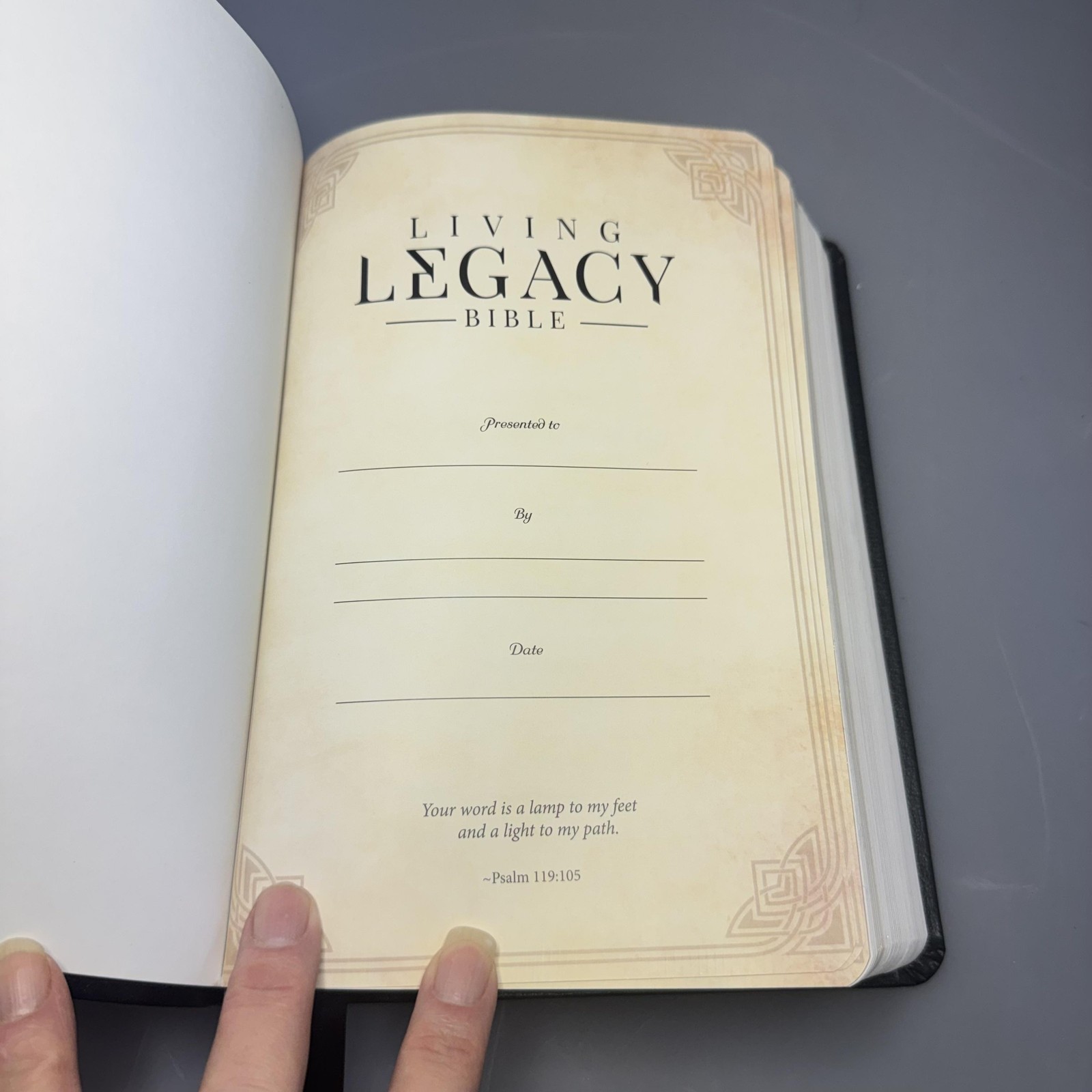 Living Legacy Bible Rod Parsley Signed MEV Large Print Red Letter