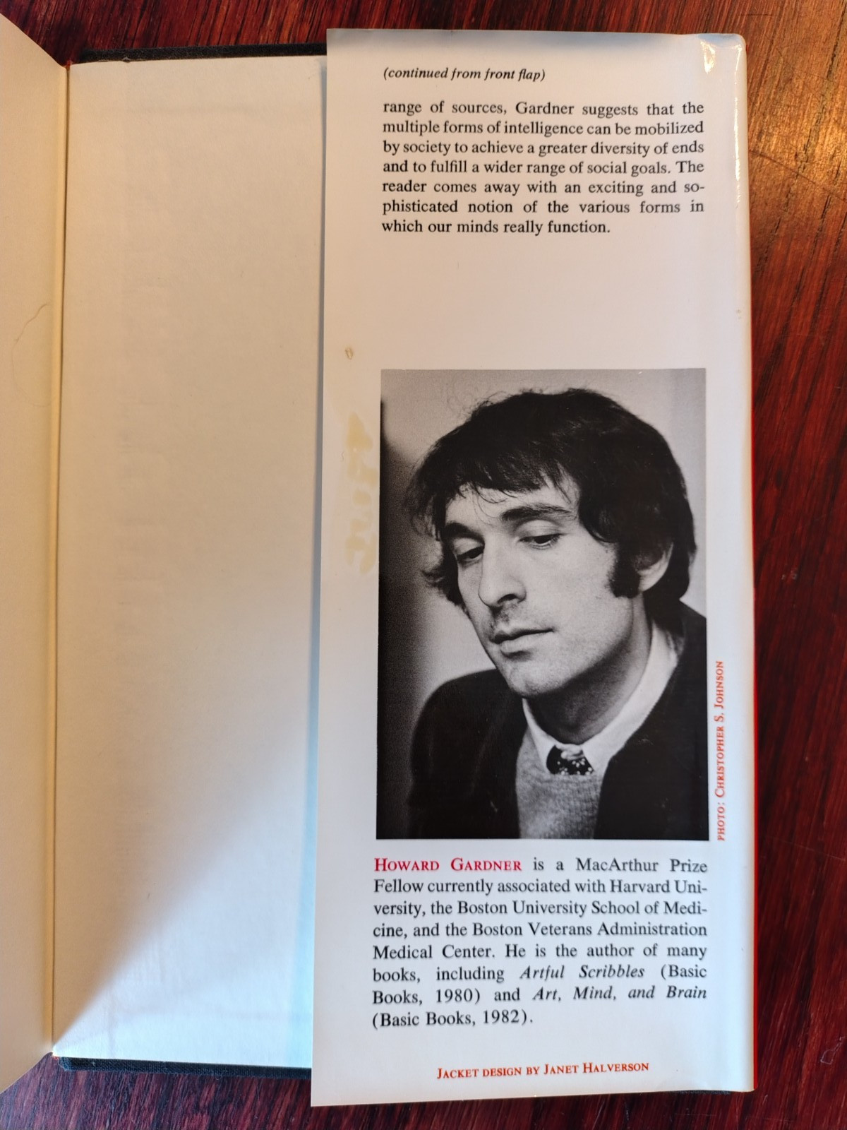 Frames Of Mind: The Theory Of Multiple Intelligences, Howard E. Gardner 1983 HC