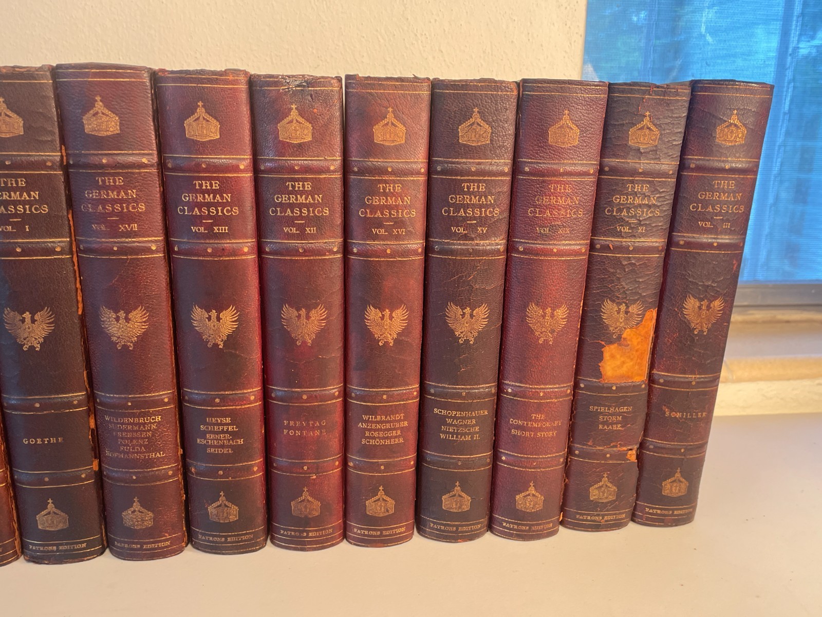The German Classics: Masterpieces of German Literature, 20 Vol. 1914 Complete