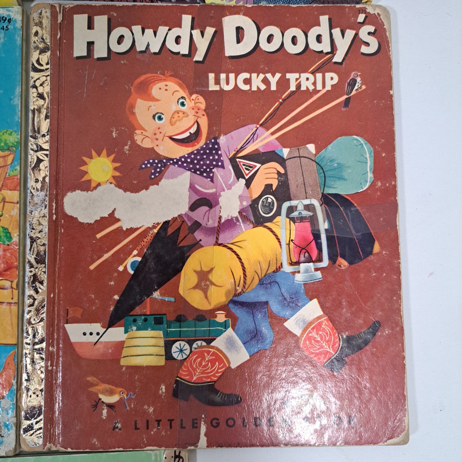 Vtg 8 Little Golden Books Benji Return Oz Heidi Raggedy Ann Duck Tale Bugs Howdy