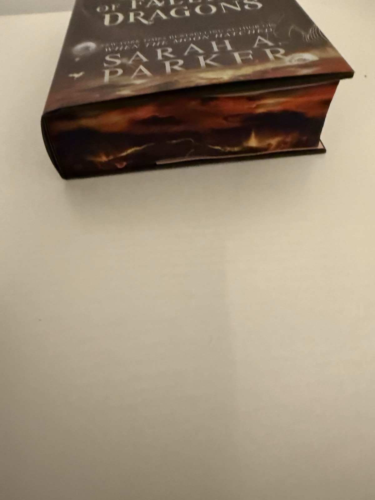 Ballad of Falling Dragons Sarah A. Parker SIGNED 1st/1st HC DJ 2026 Moonfall Ser