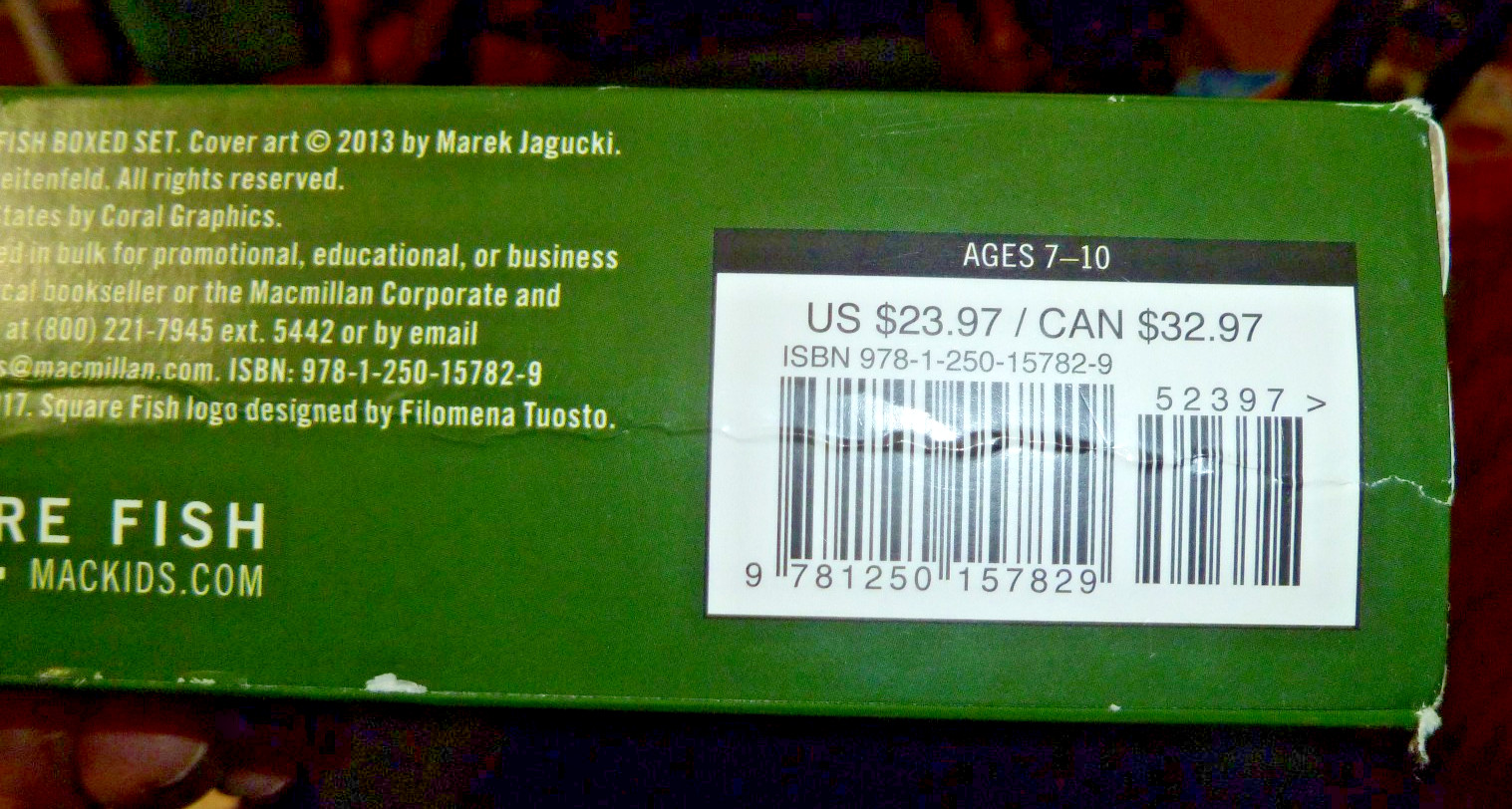 My Big Fat Zombie Goldfish Box Set + 1 (total 4 books) Mo O’Hara Square Fish NY