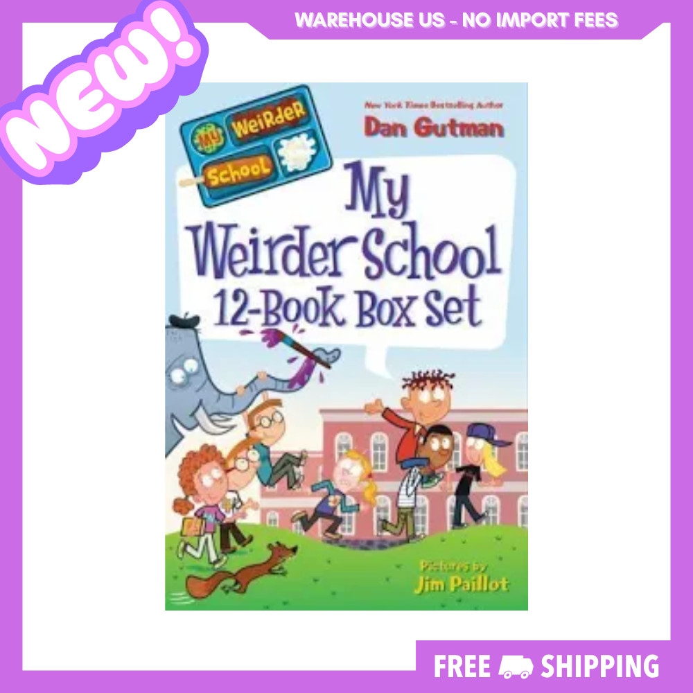 NEW My Weirder School 12-Book Box Set, 9780062422811, FREESHIP