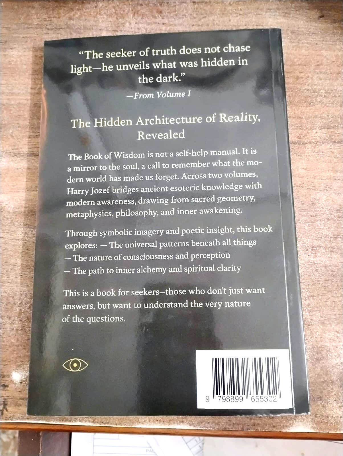 The Book of Wisdom: Volume 1 and 2 — Harry Jozef – Paperback US..