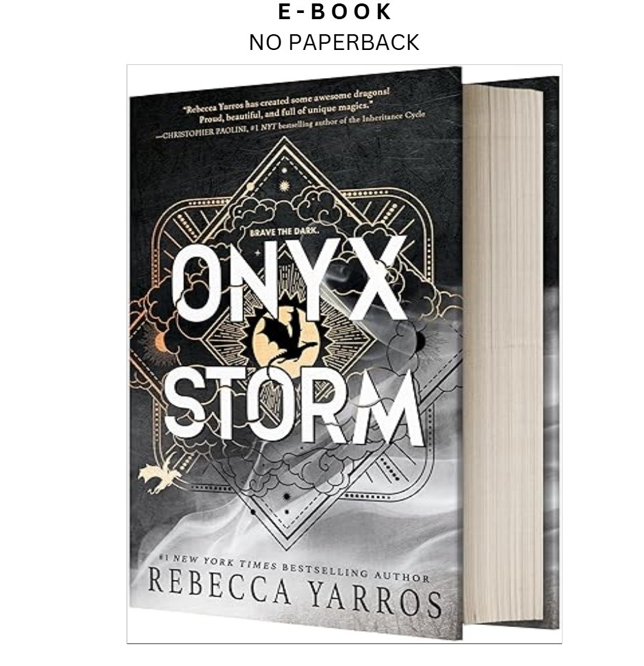 Onyx Storm (Standard Edition) (The Empyrean, 3), Rebecca Yarros 2025