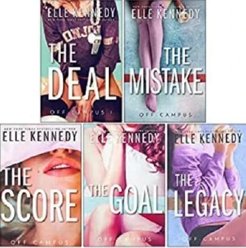 Off-Campus: 5 Books Collection set by Elle Kennedy Book English Free Shipping