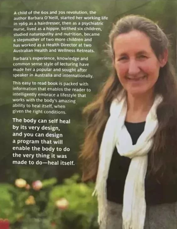 Self Heal by Design book by Barbara O’Neill – NEWEST EDITION!