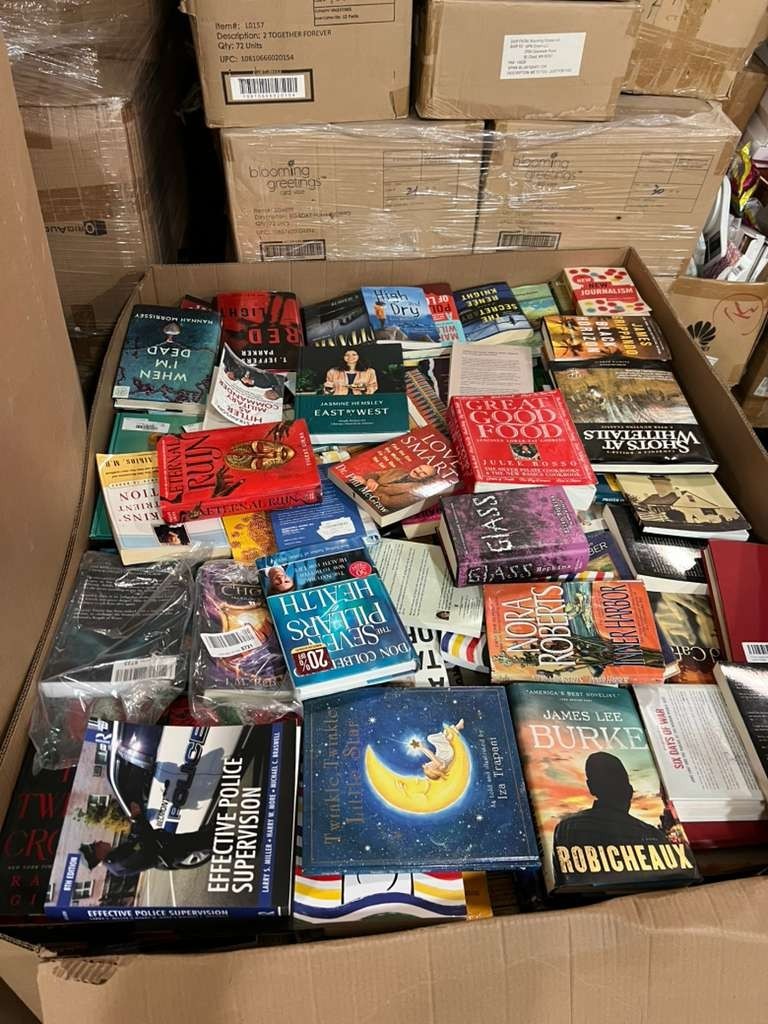 Lot of 100 Large Trade Literature Fiction Paperback BestSeller UNSORTED Mix Book