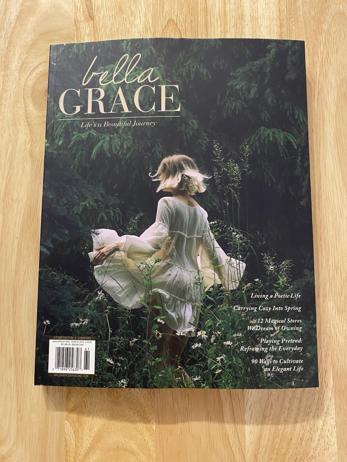 Bella Grace Book Magazine Self Care Mindful Issue 47 Mar Apr May 2026 US SELLER