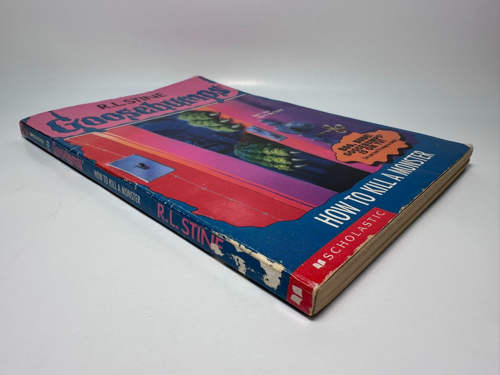 n/a Print #46 How to Kill A Monster Goosebumps Book RL Stine 1996 – BARGAIN BIN