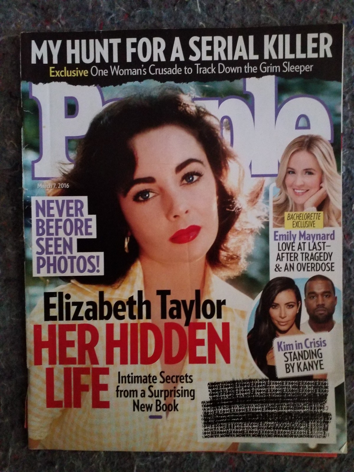 Elizabeth Taylor Takes Off Book People Life Remembering Liz Photo Magazine Lot