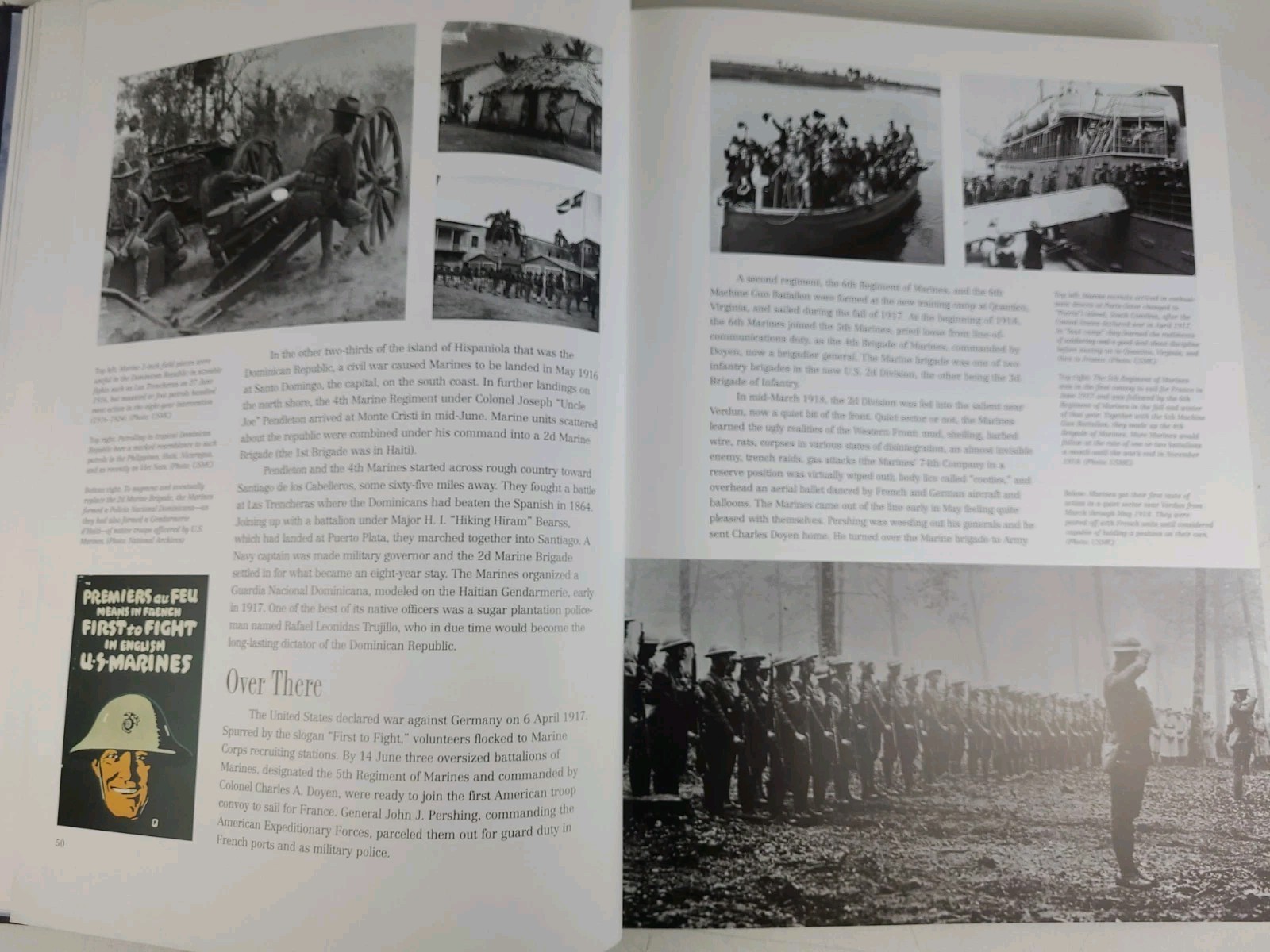THE MARINES Marine Corps Heritage Foundation ILLUSTRATED BOOK 1998 LARGE