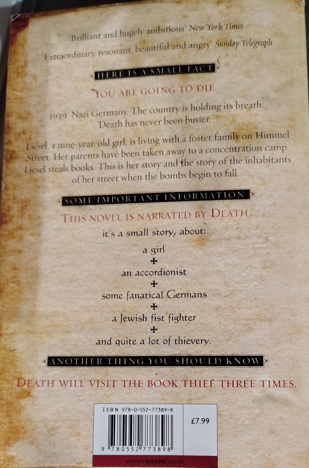Book Thief by Markus Zusak