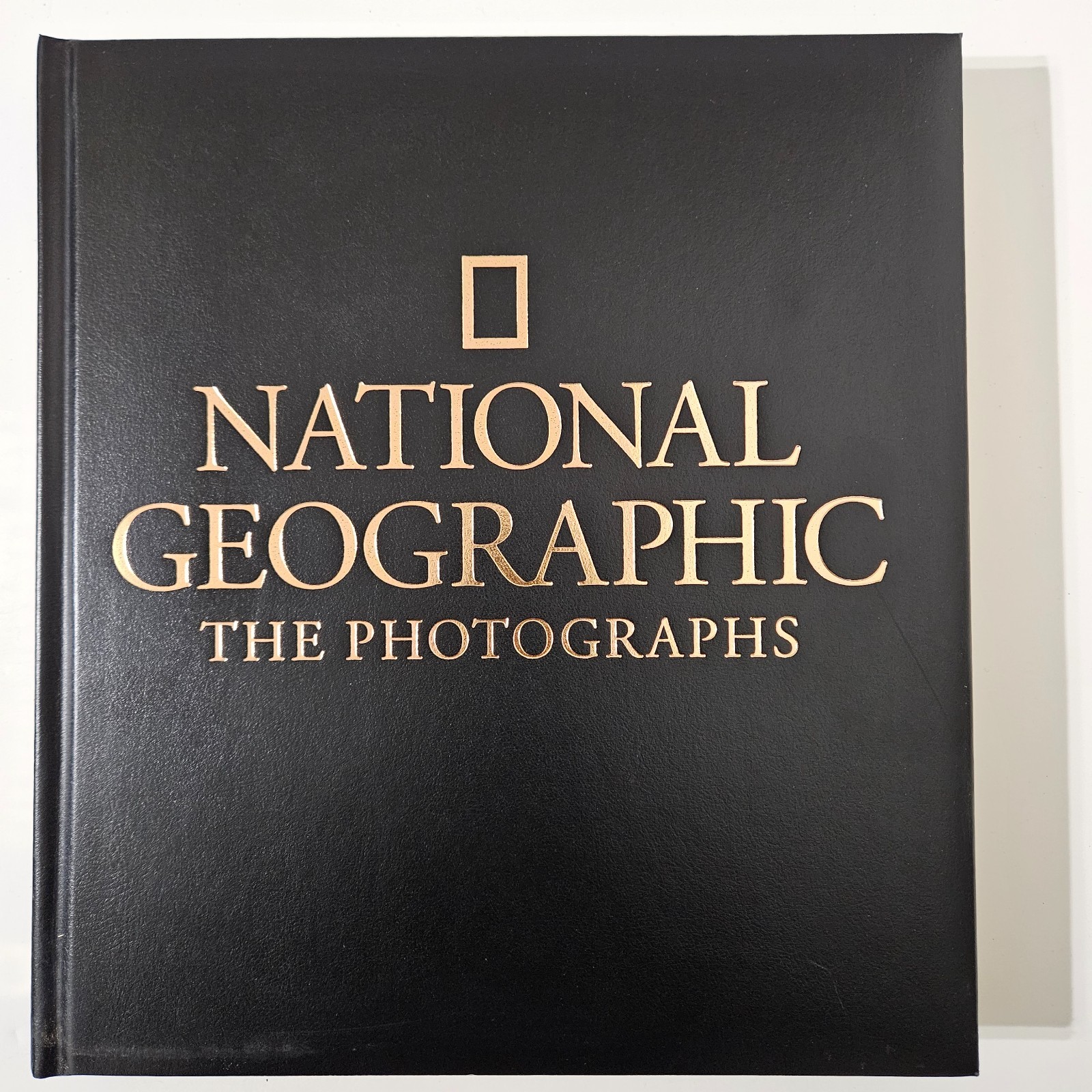 NATIONAL GEOGRAPHIC The Photographs, Luxury Edition Padded Gold Gilded Cover