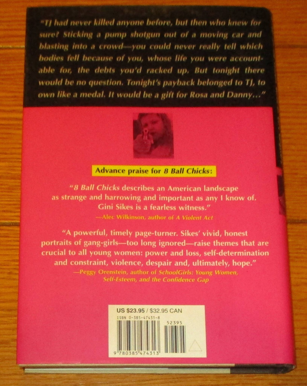 1997 8 Ball Chicks by Gina Sykes SIGNED Hardcover Book D/J 304 Pages