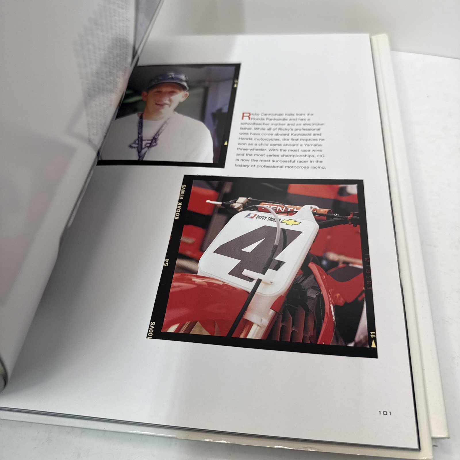 American Motocross Illustrated Simon Cudby Hardcover Fox Racing + Volume 2