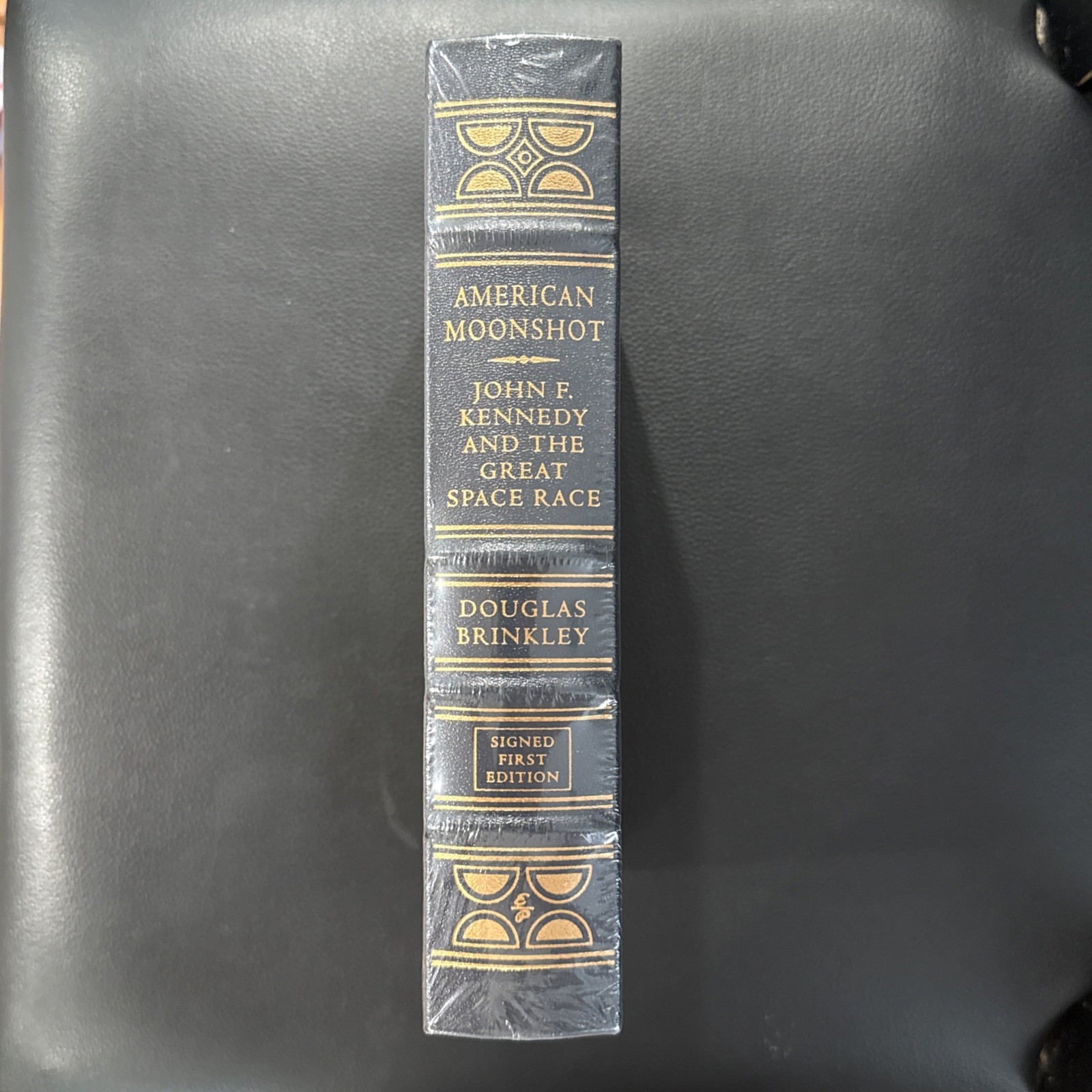 American Moonshot by Douglas Brinkley SIGNED first edition Easton Press—SEALED