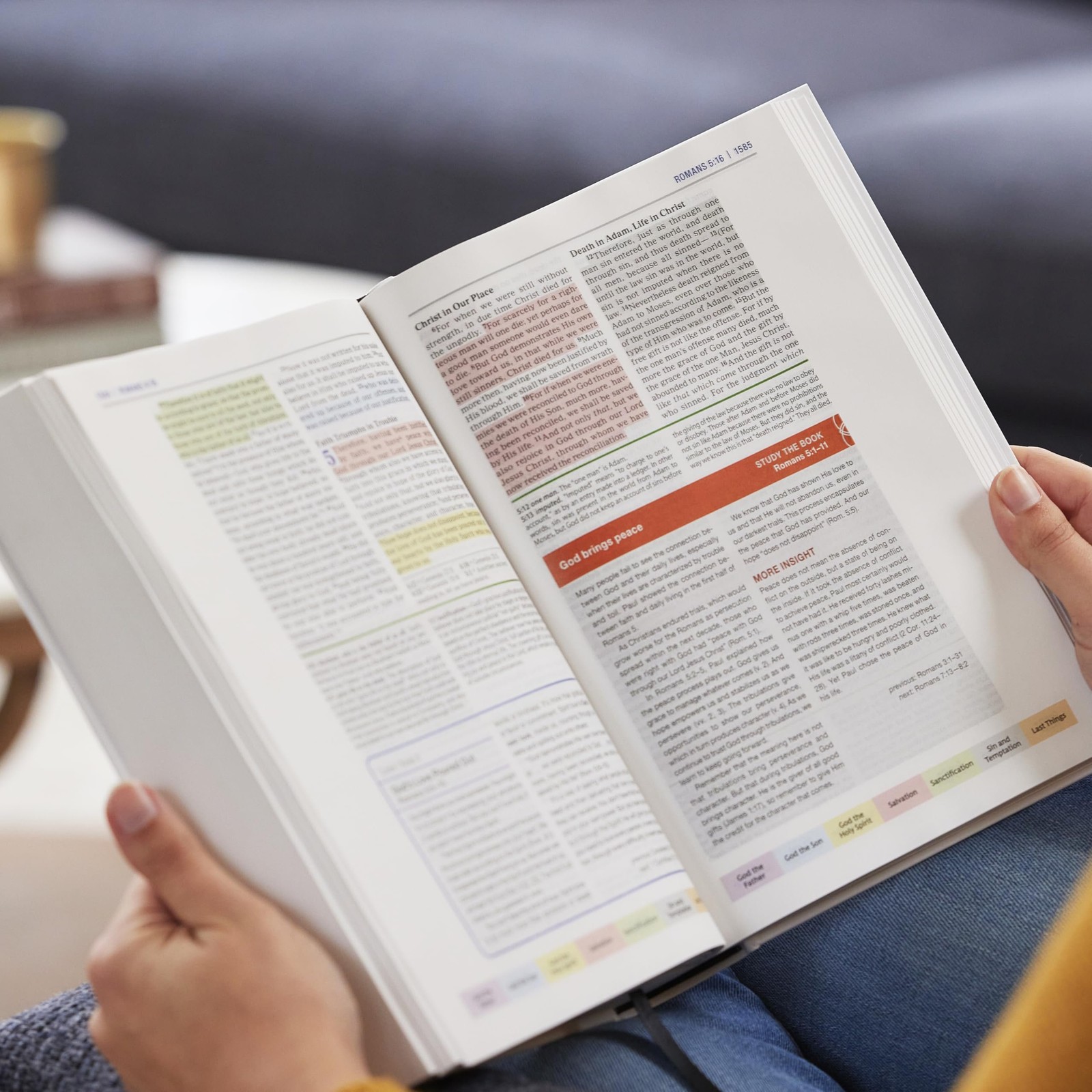 Color Code Study Bible, Revealing God’s Truth Color by Color (NKJV,…