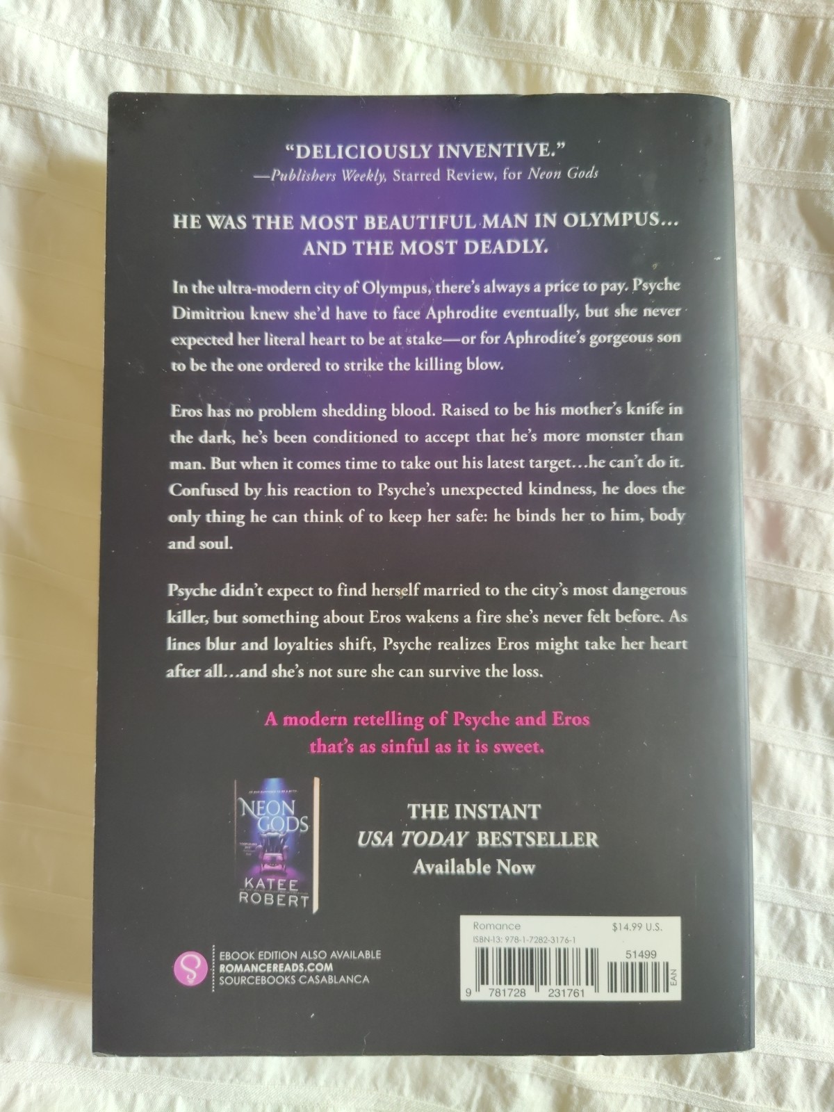 Katee Robert Dark Olympus Series 1 2 3 4 Book Set Lot Very Good Like New