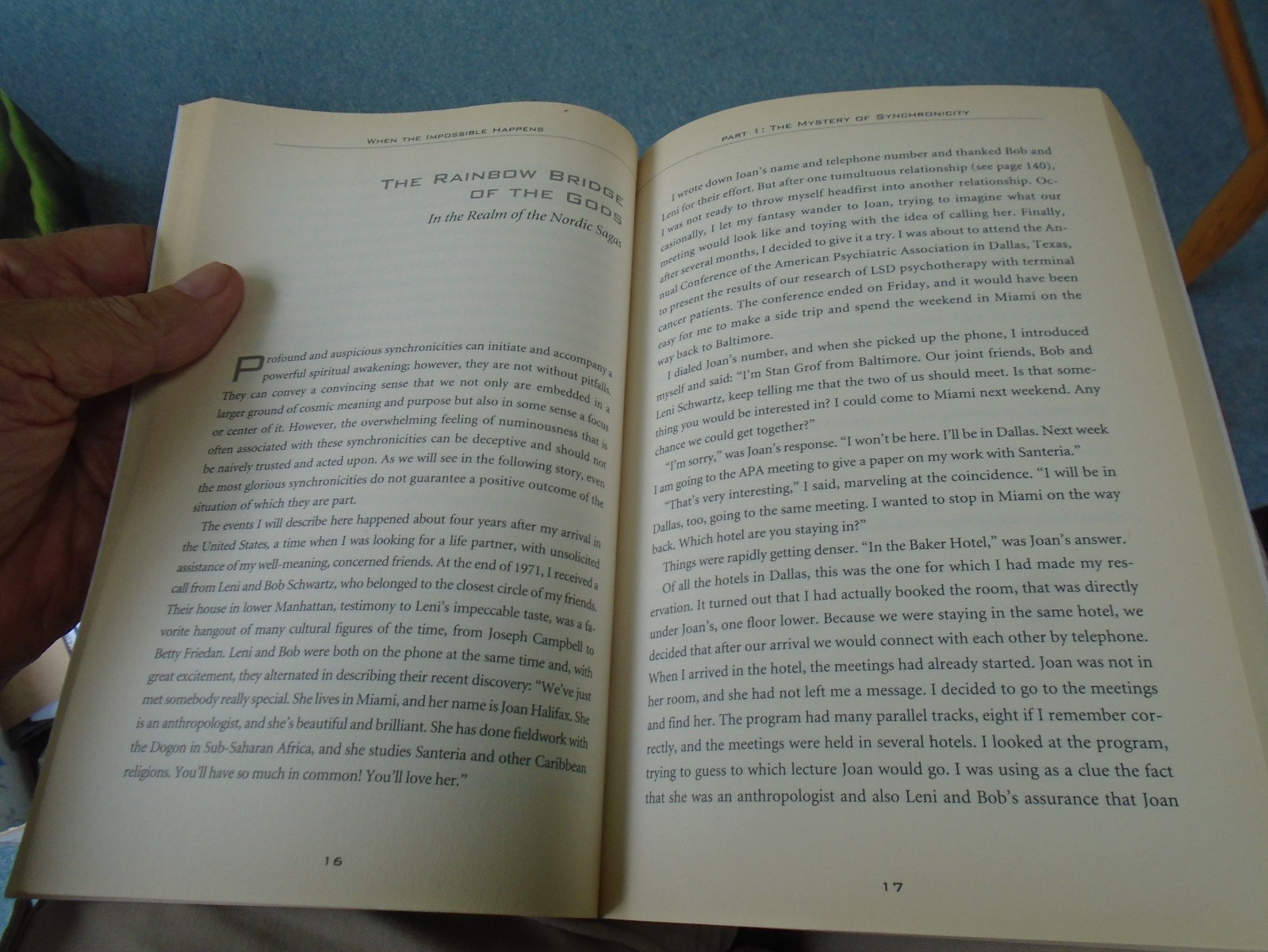 When the Impossible Happens by Stanislav Grof, MD, PHD, 2006 1st Ed.