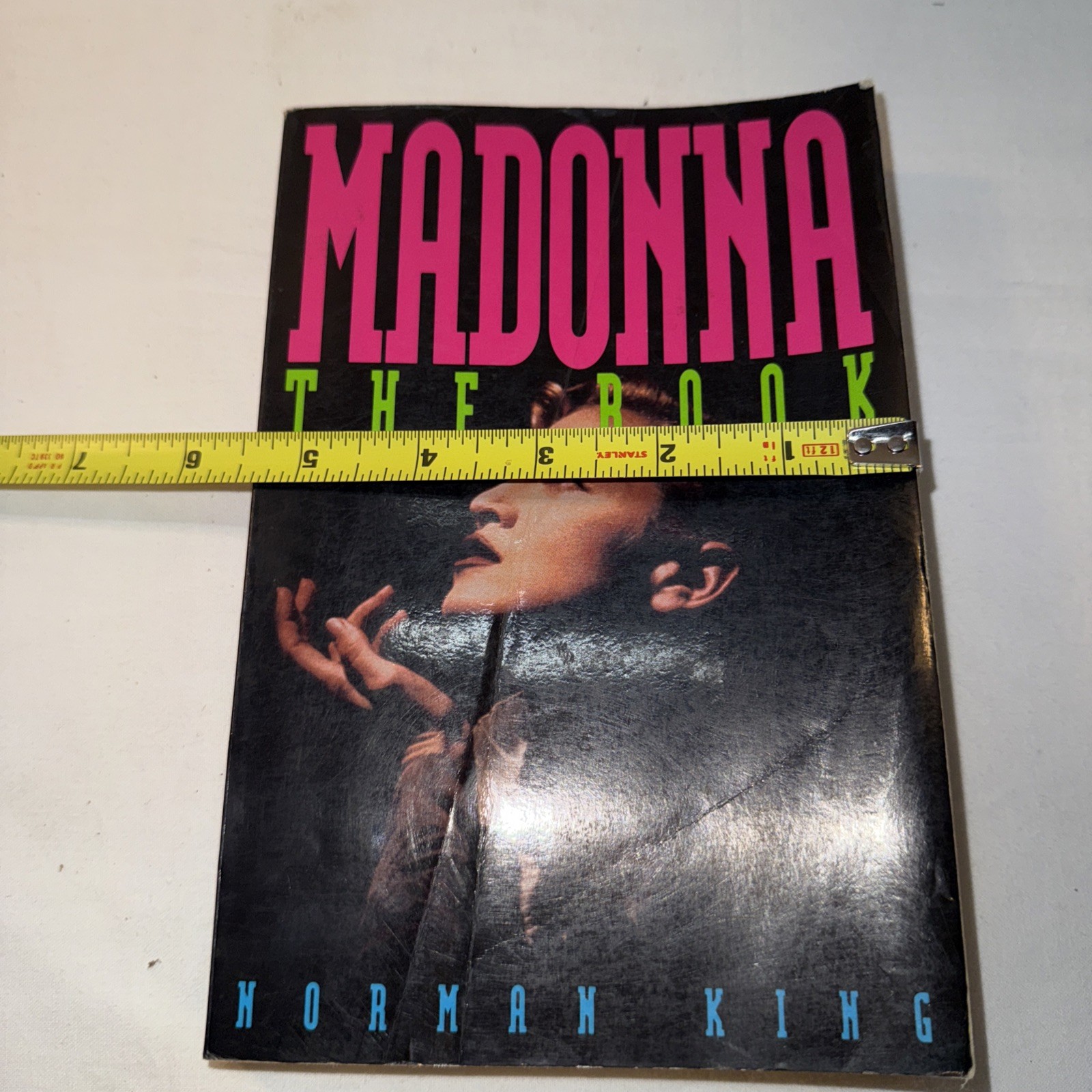 MADONNA The Book large paperback book First Quill Edition PHOTOS 256 pages