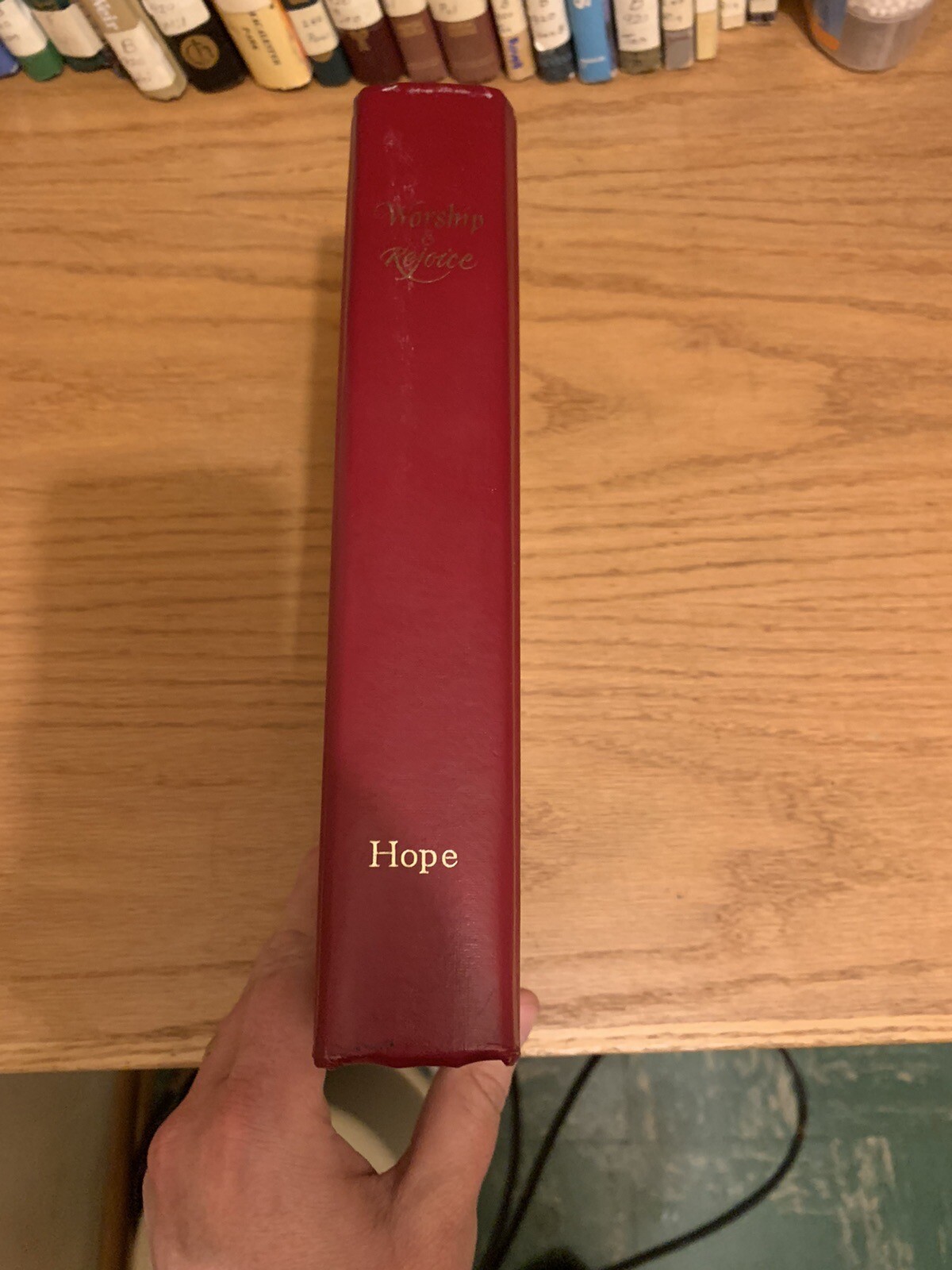 Worship and Rejoice : Red Pew Edition