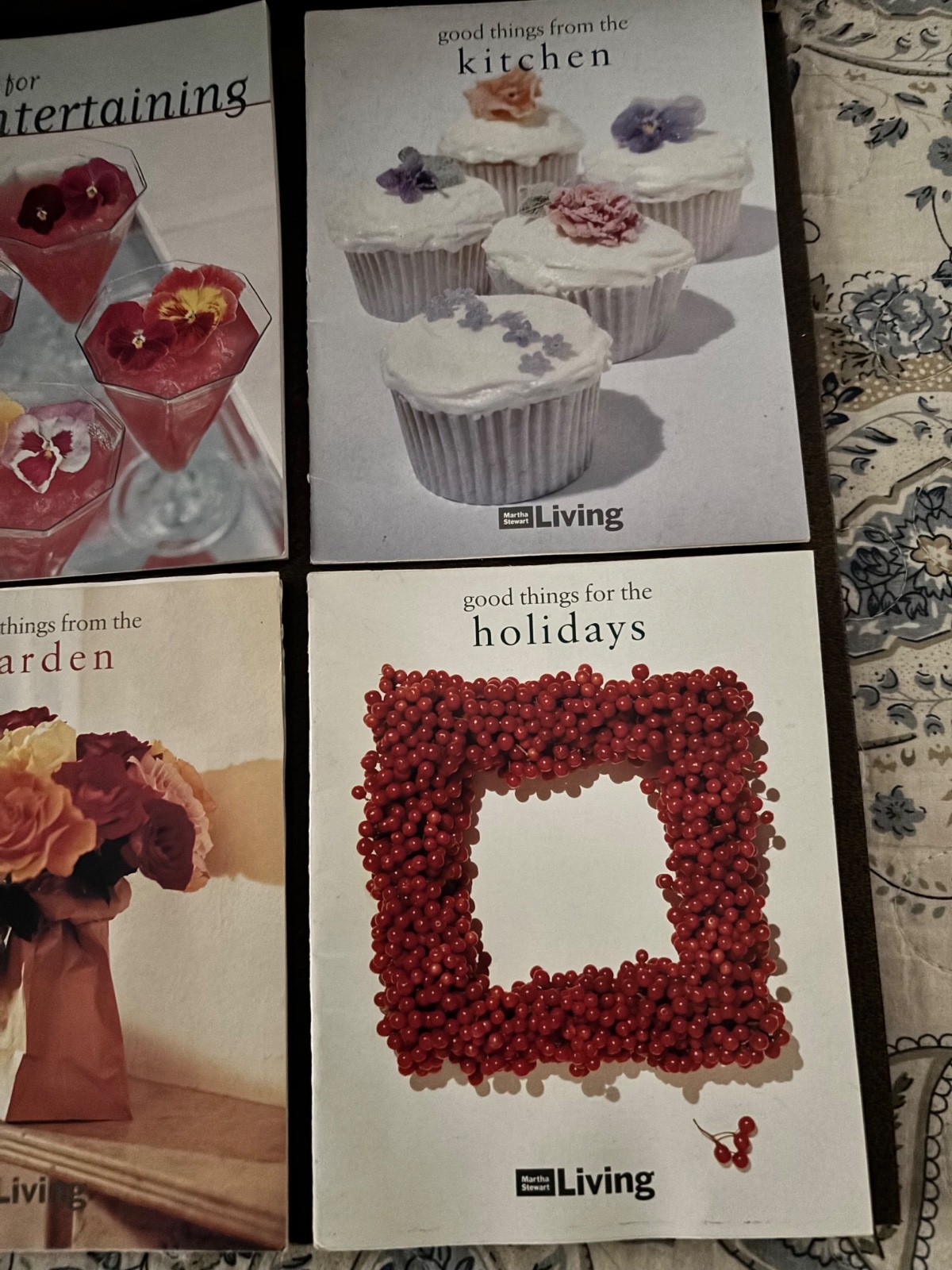 LOT OF MARTHA STEWART GOOD THINGS,HOMEMADE GIFTS&REAL SIMPLE SOLUTIONS PAPERBACK
