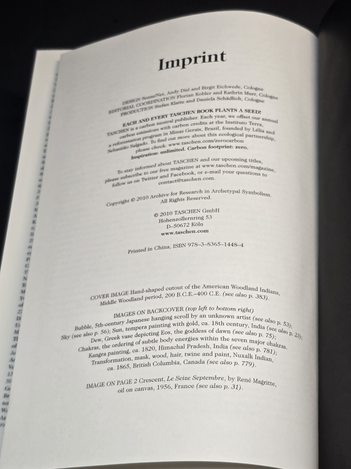 The Book of Symbols: Reflections on Archetypal Images Taschen Hardcover