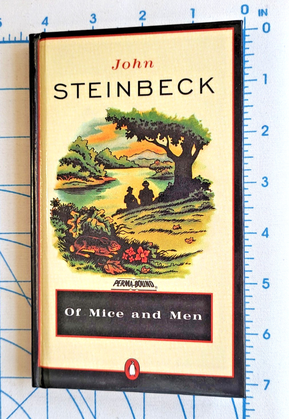 Of Mice and Men John Steinbeck HC Book Perma Bound Edition 1993