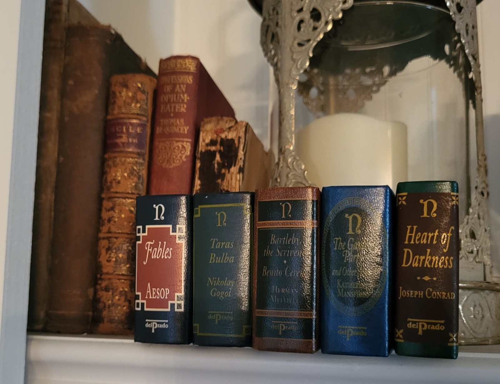 Del Prado Miniature Books Classics Library Your Choice Of Titles Leather Mini
