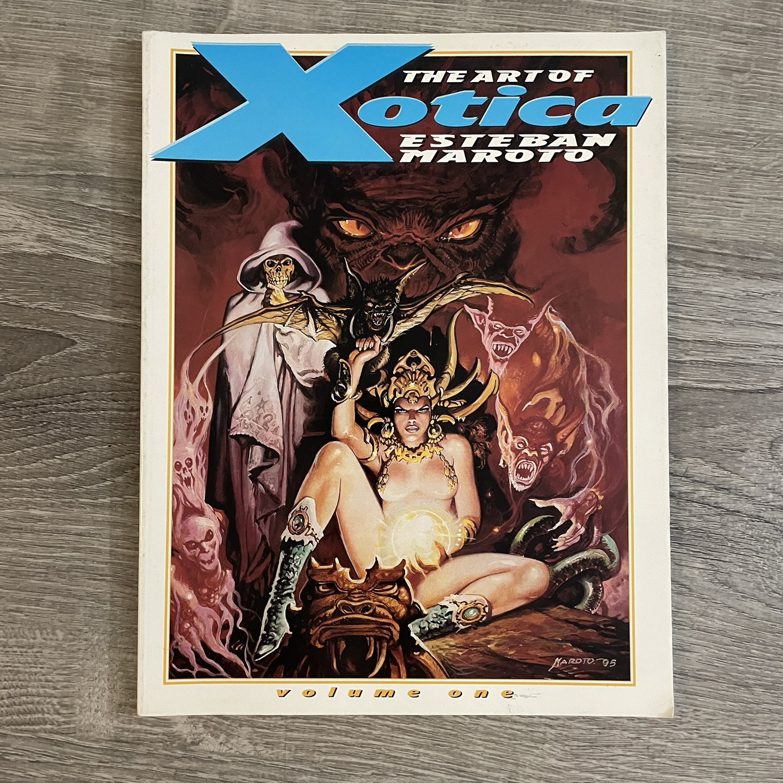 ART BOOK! Xotica The Art of Esteban Maroto (1995) SQP, Erotic, Sketchbook